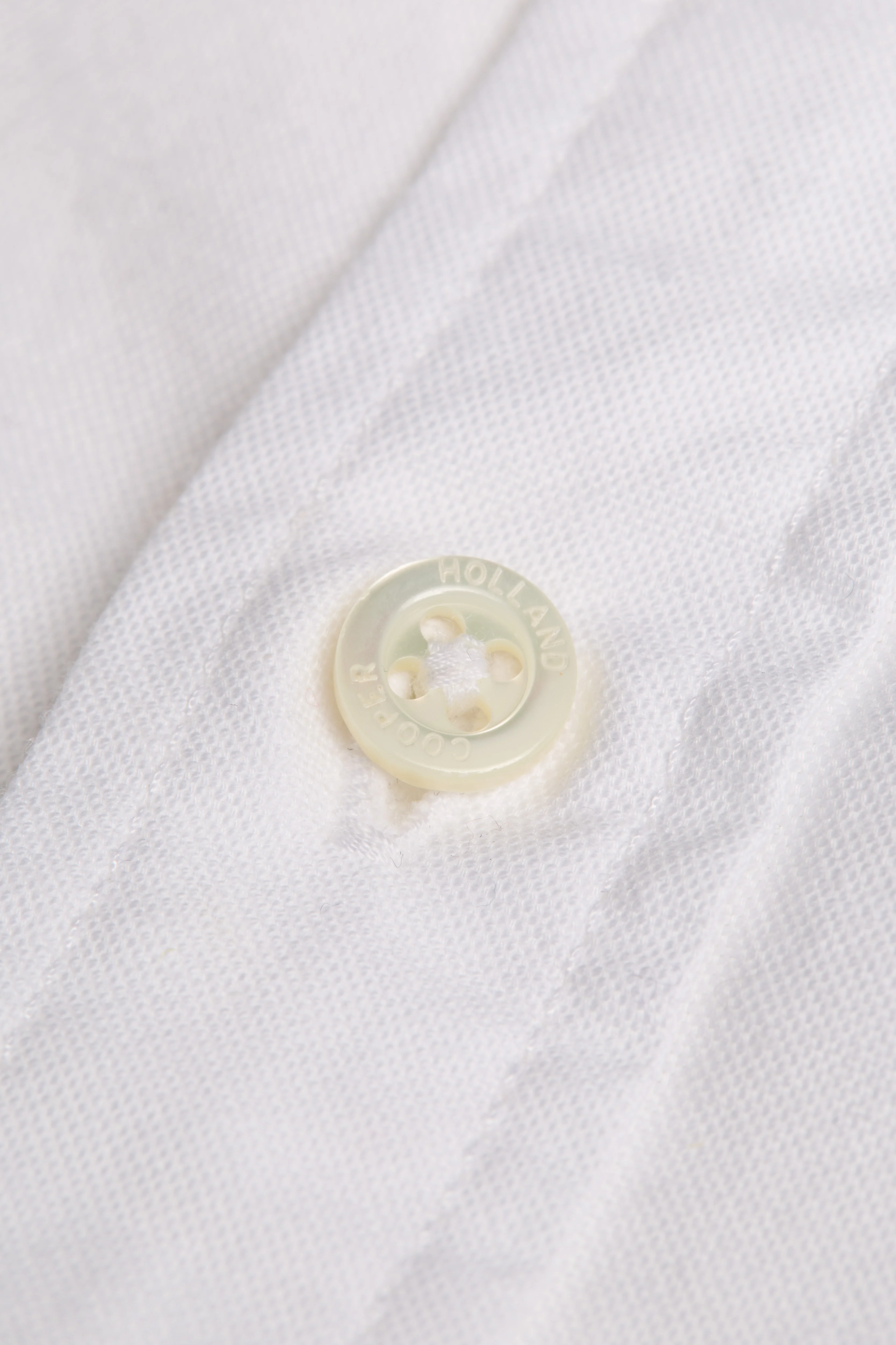 Men's Oxford Shirt (White) - Image 9
