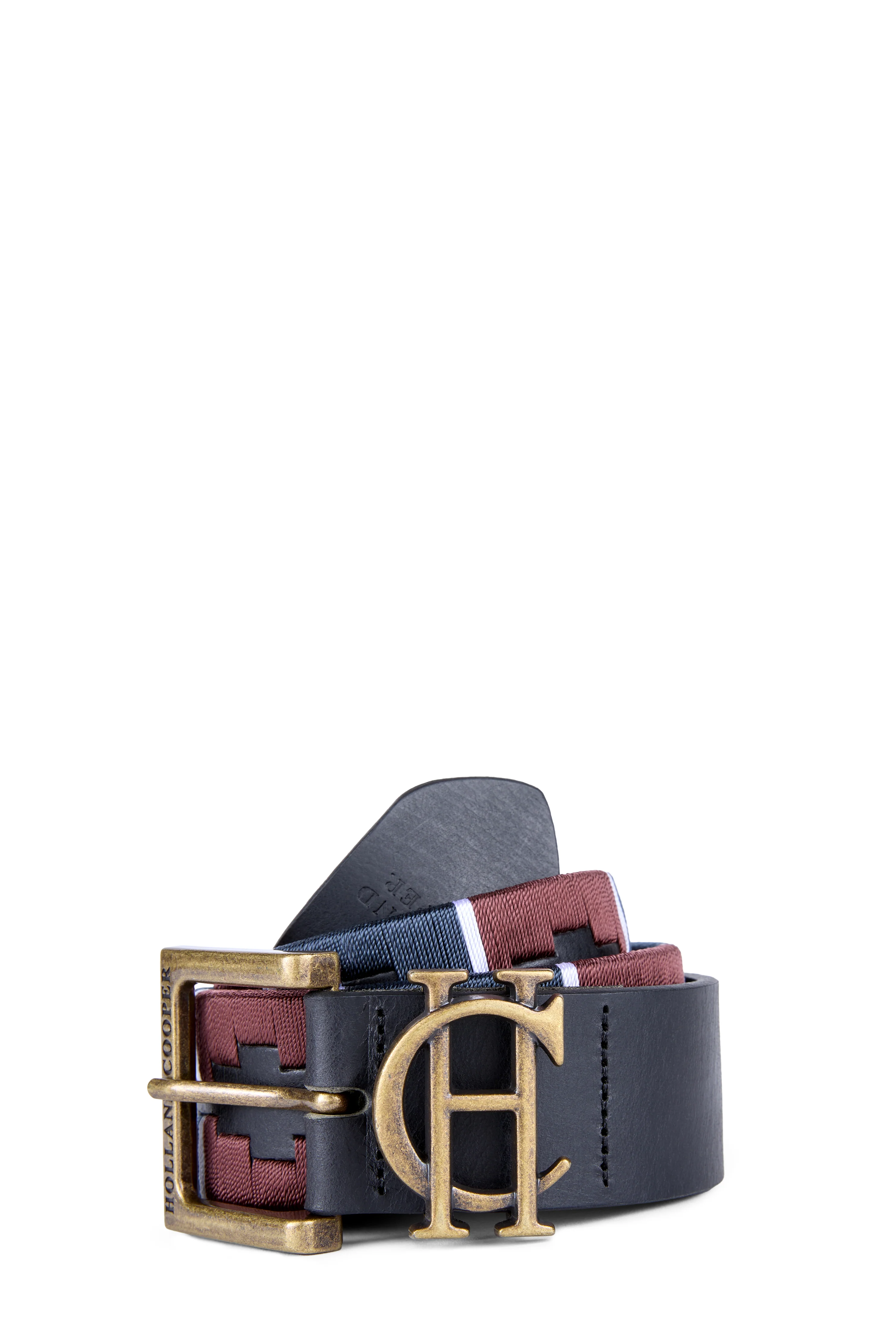 Men's Polo Belt (Oxblood Navy) - Image 5