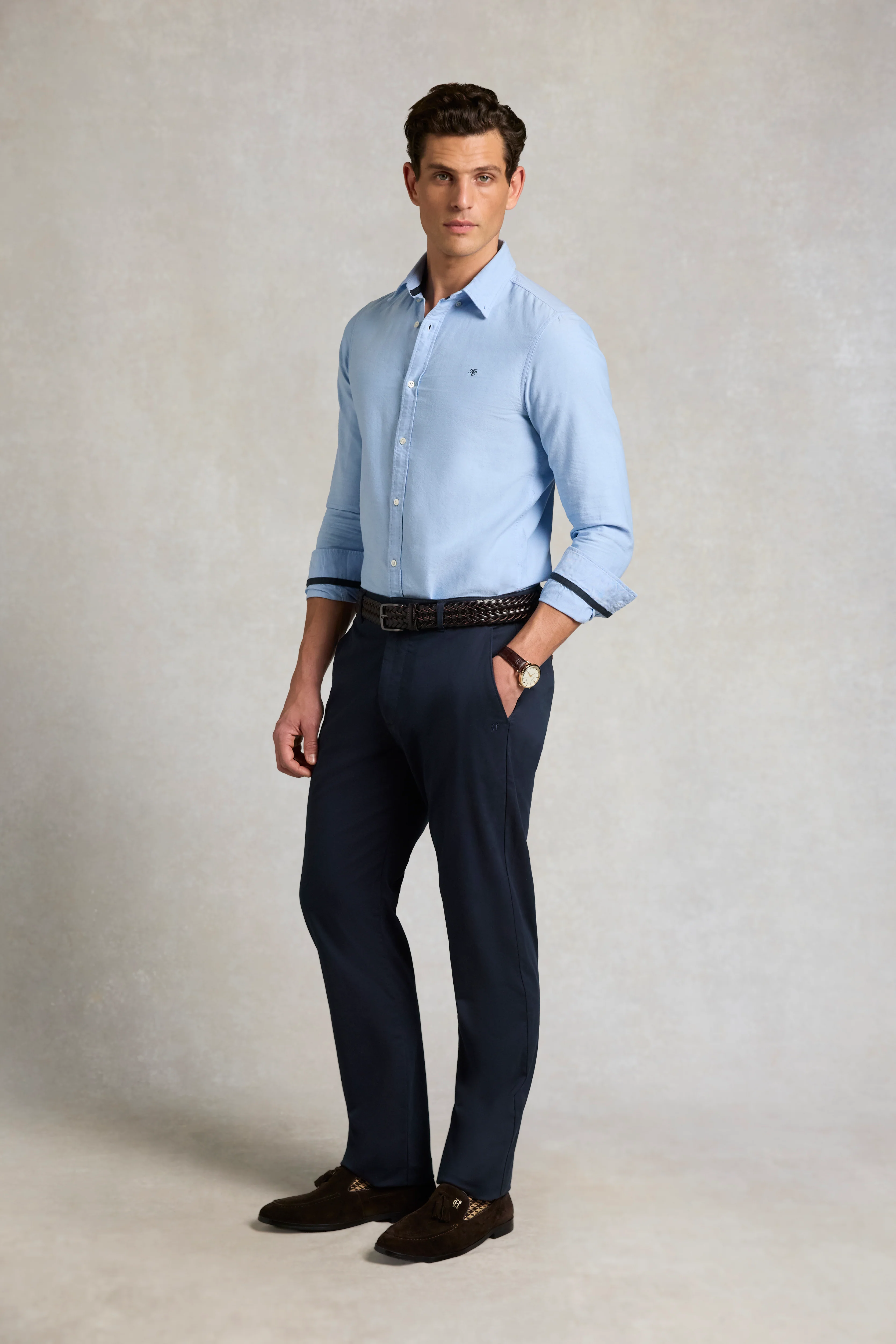 Men's Slim Chino (Ink Navy) - Image 3