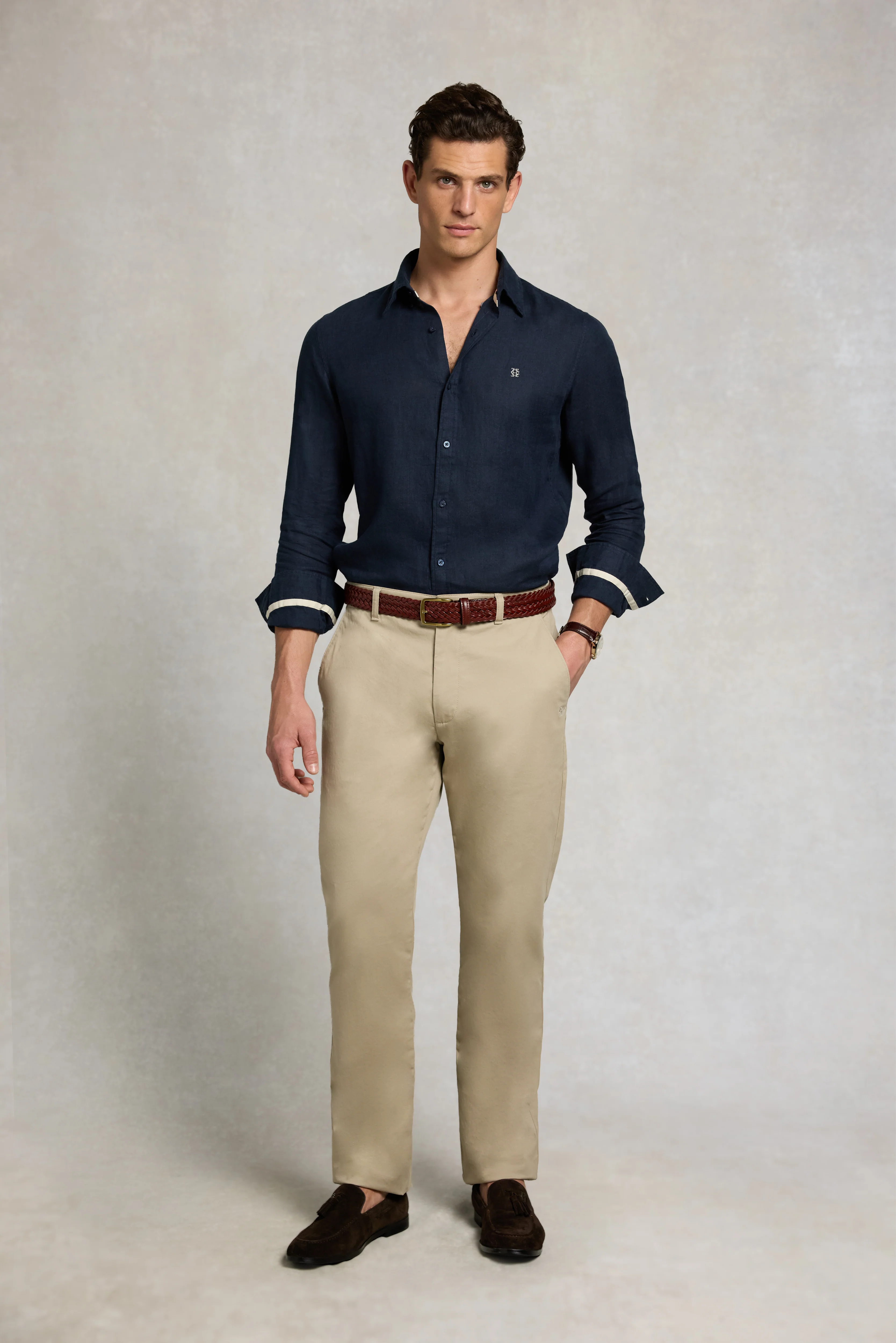 Men's Slim Chino (Light Stone) - Image 4