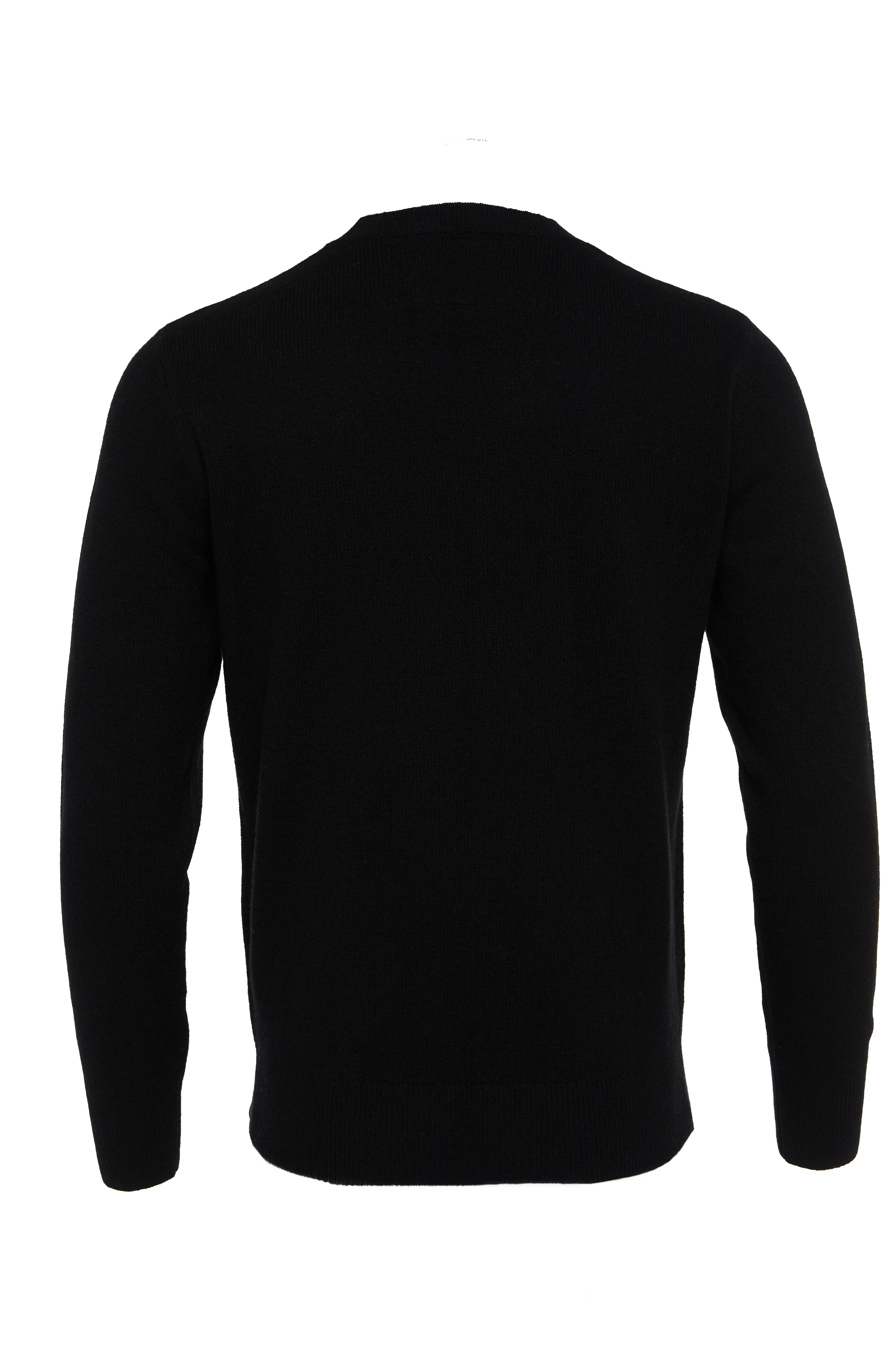 Byron Crew Neck Knit (Black) - Image 8