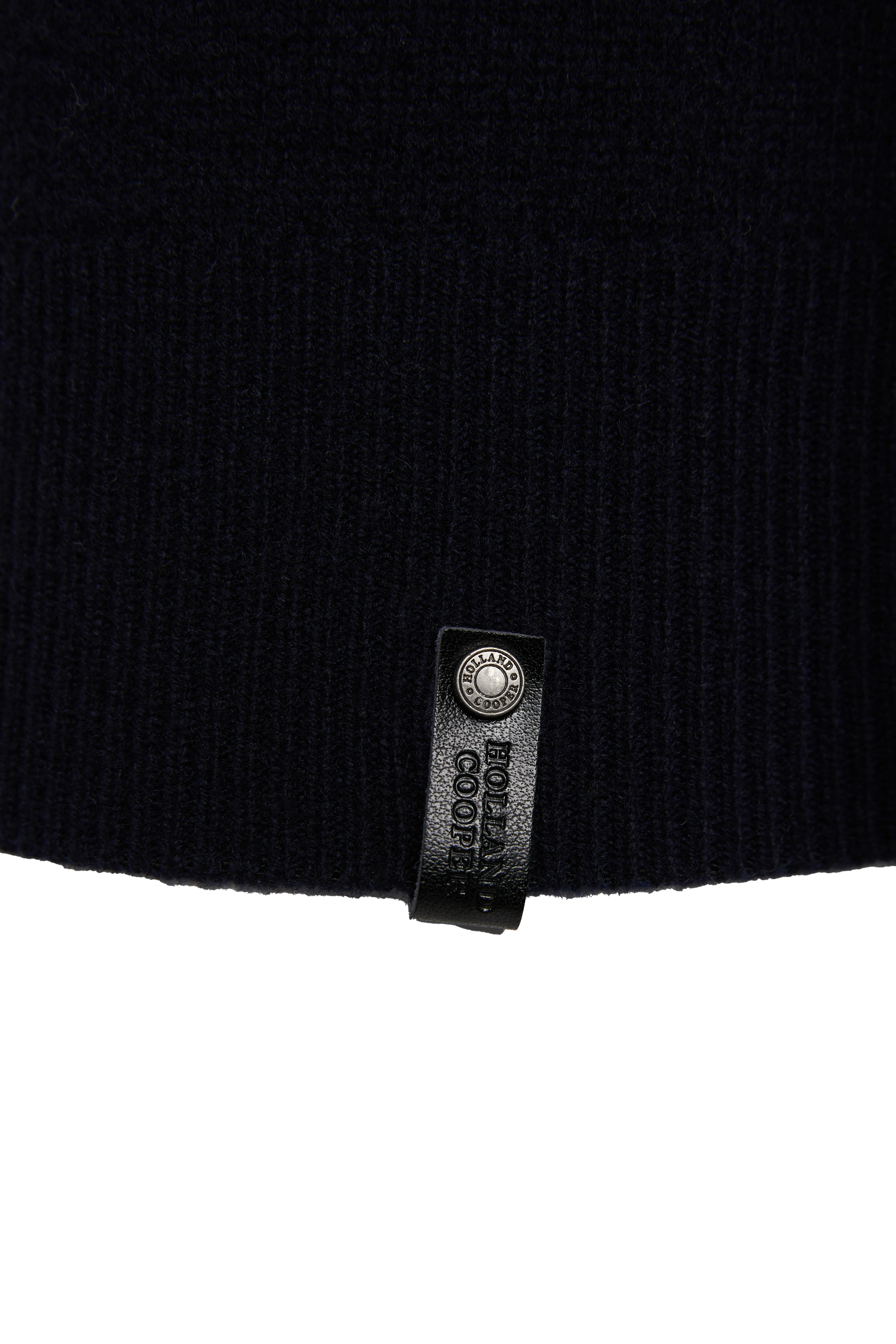 Byron Crew Neck Knit (Navy) - Image 8
