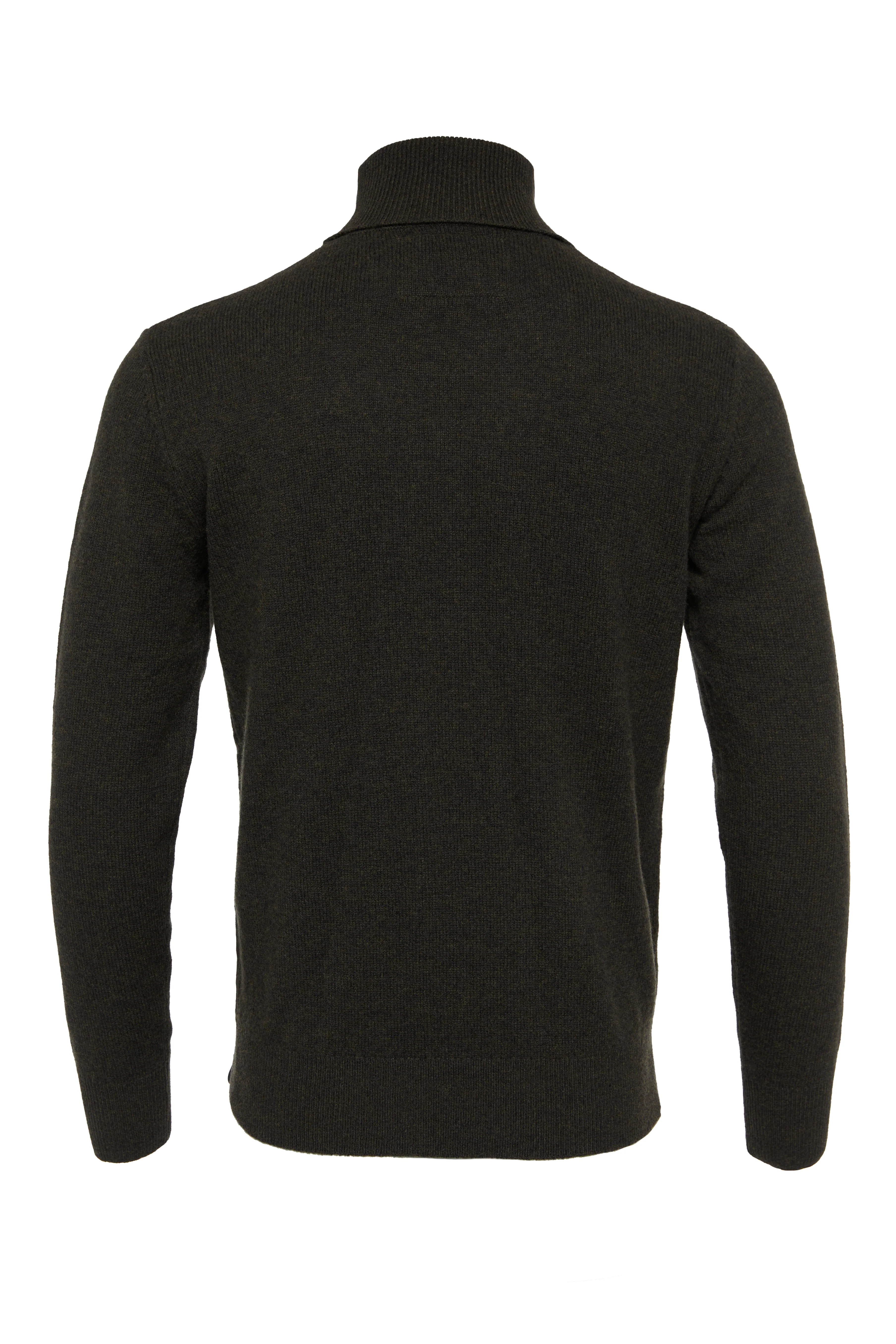 Byron Roll Neck Knit (Moss) - Image 10