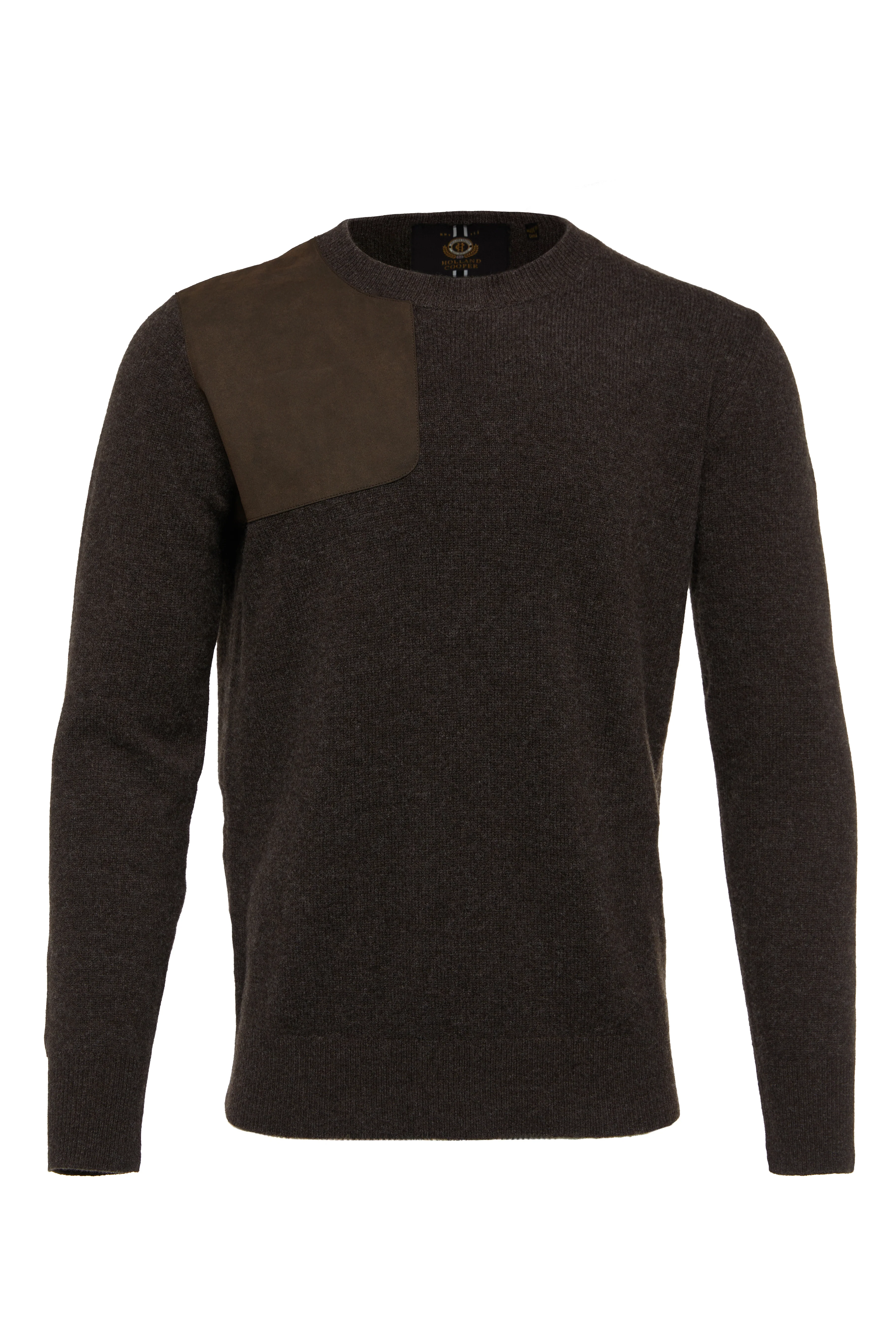 Country Crew Neck Knit (Chocolate) - Image 4