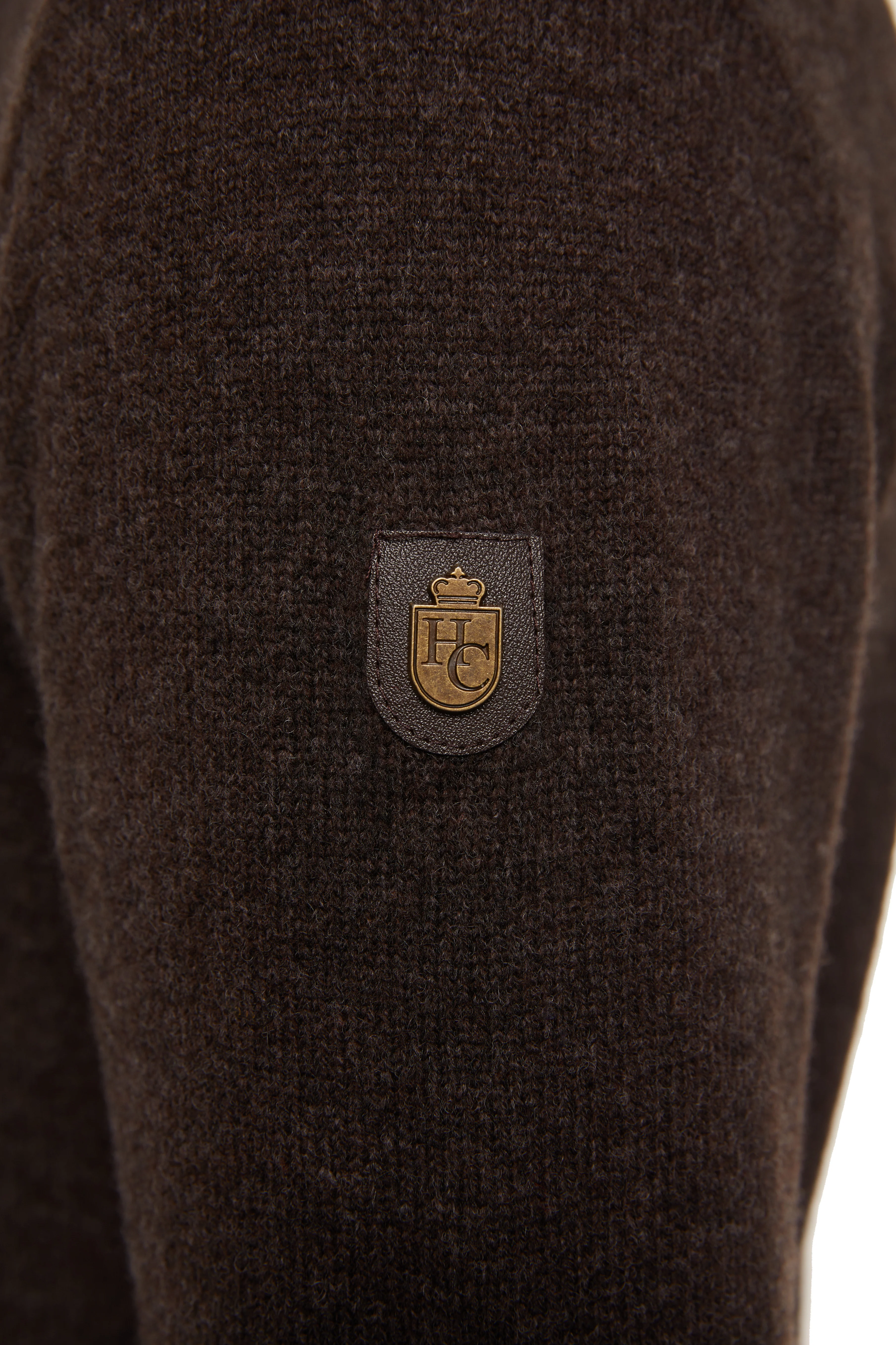 Country Crew Neck Knit (Chocolate) - Image 9