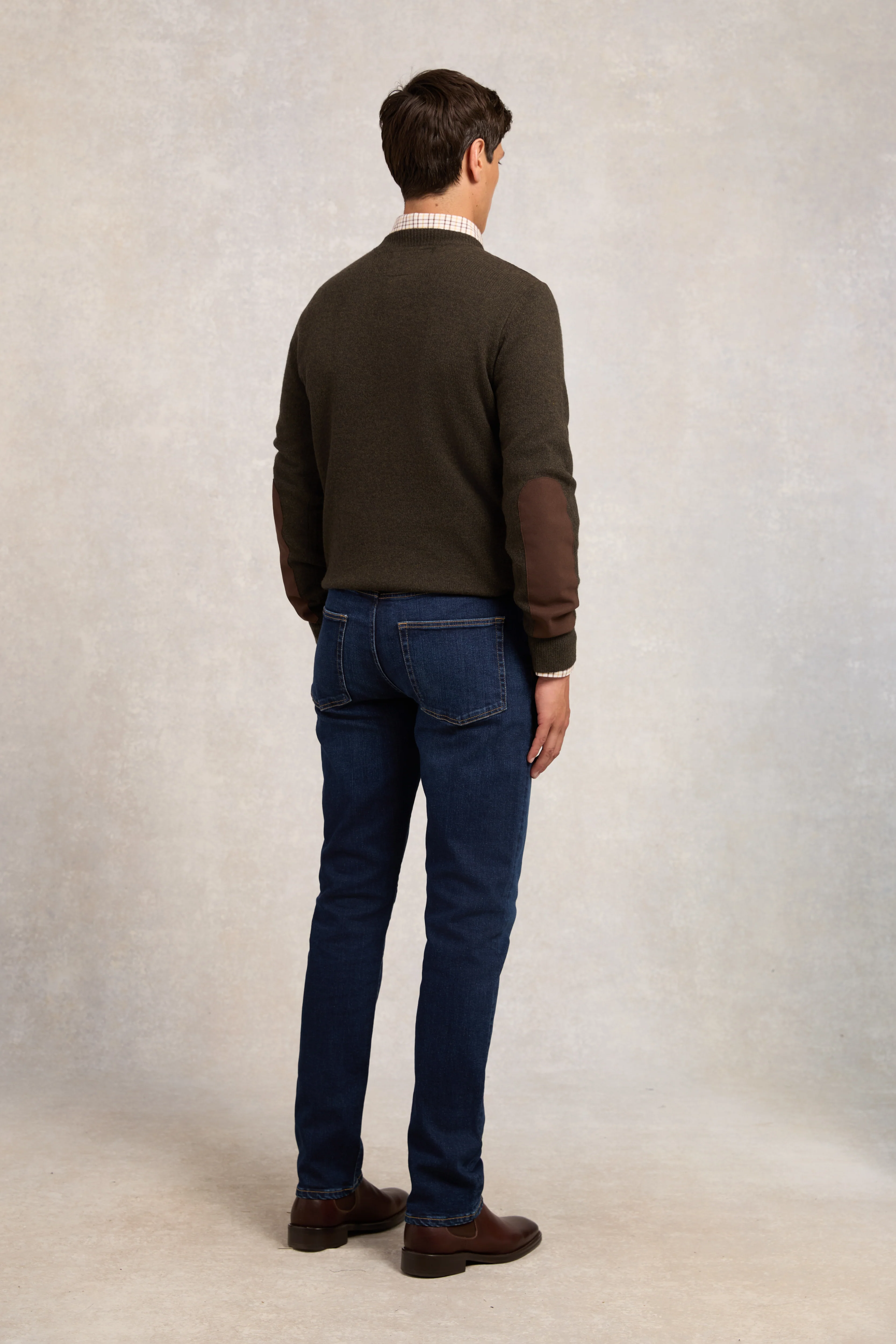 Country Crew Neck Knit (Moss) - Image 5