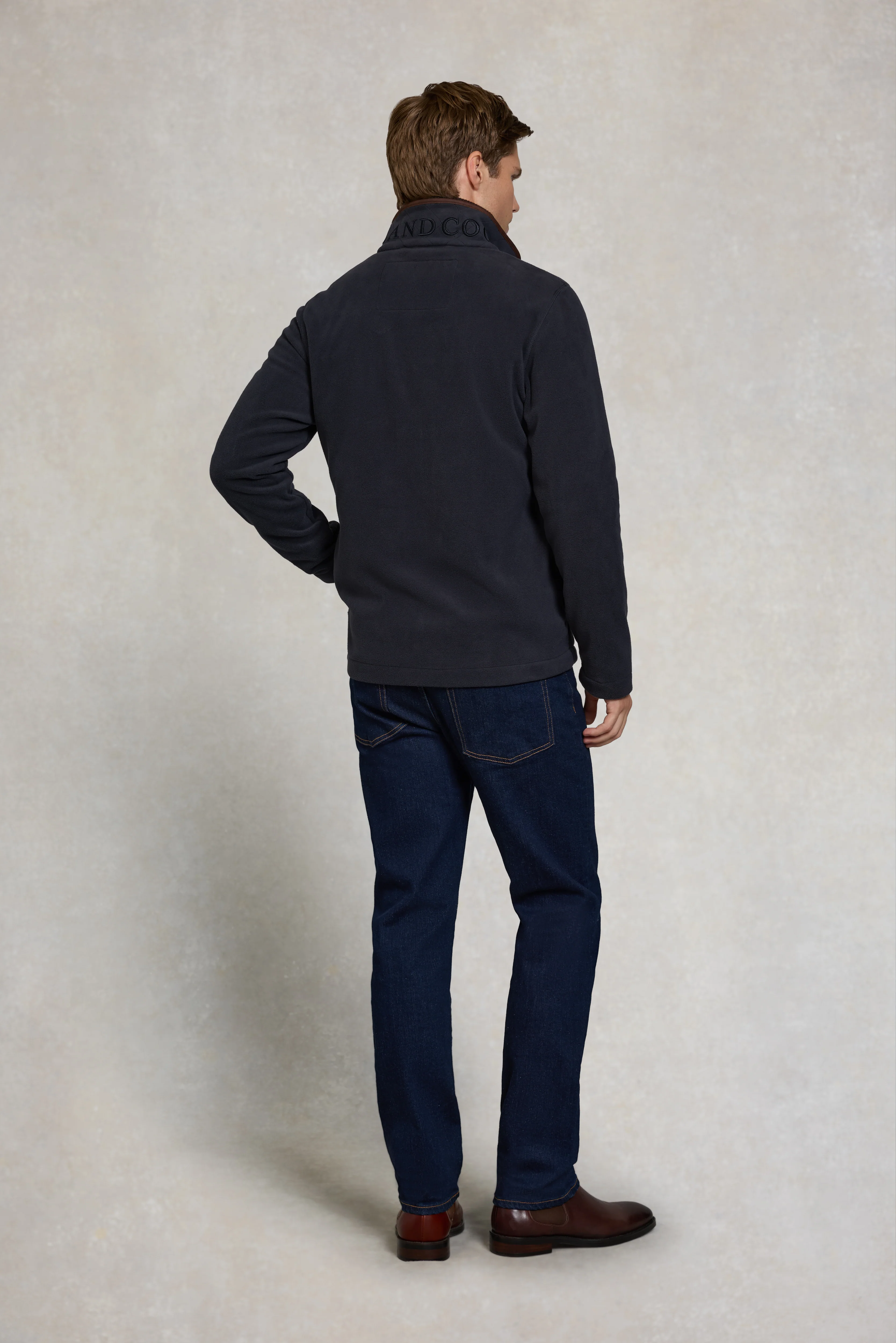 Men's Country Fleece Jacket (Ink Navy) - Image 5
