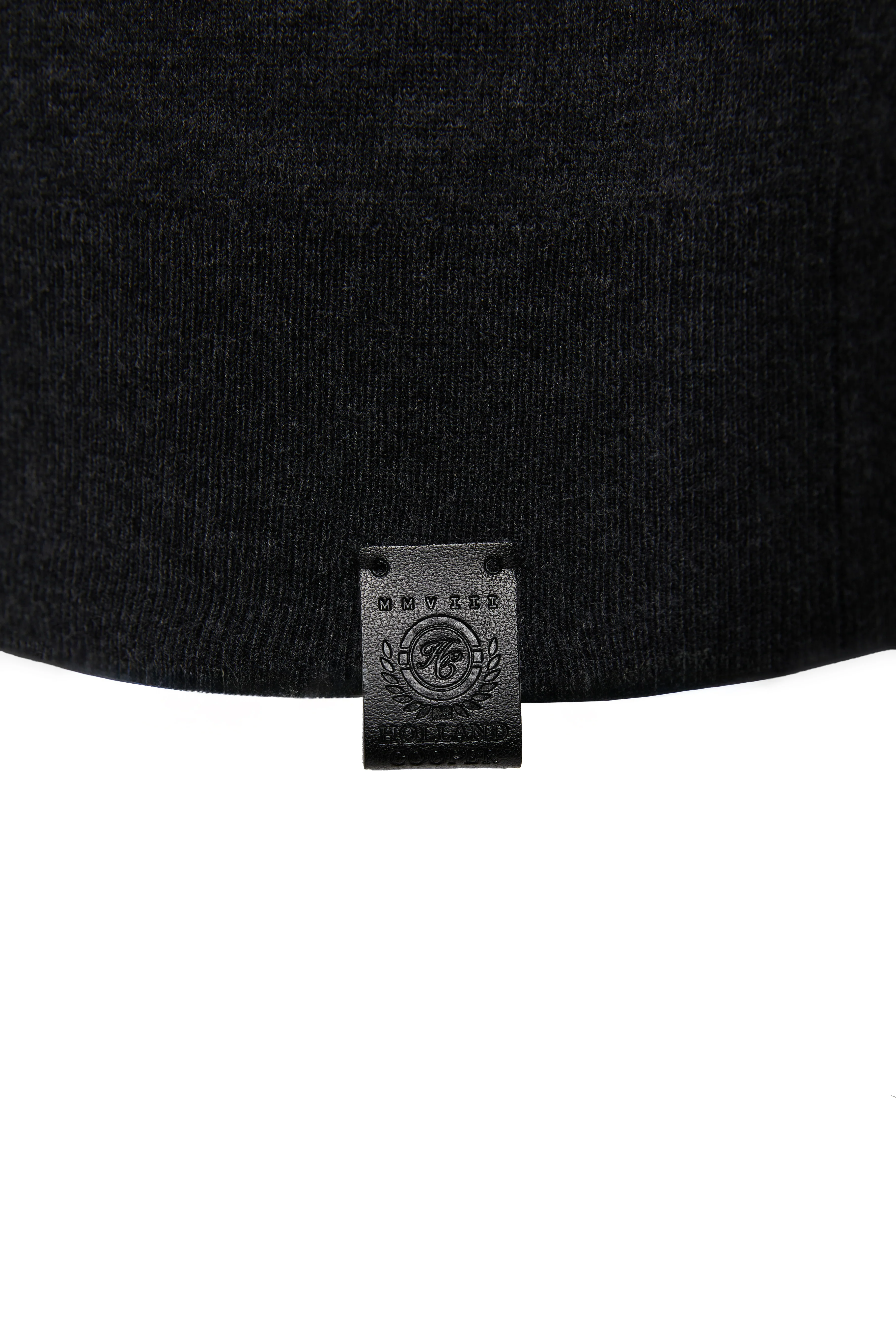 Fine Roll Neck Knit (Charcoal) - Image 10