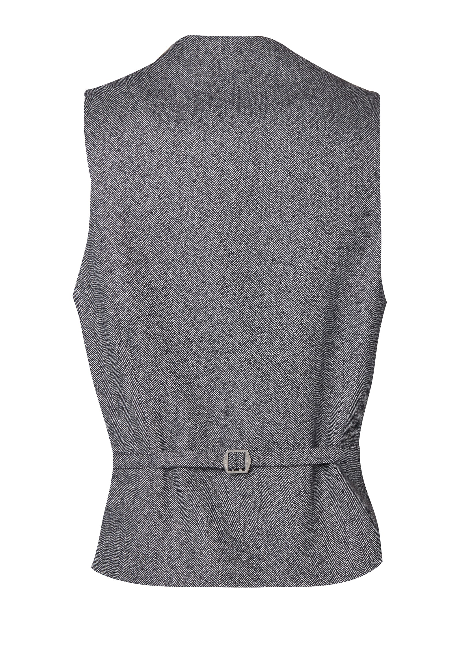 St James Waistcoat (Mono Herringbone) - Image 7