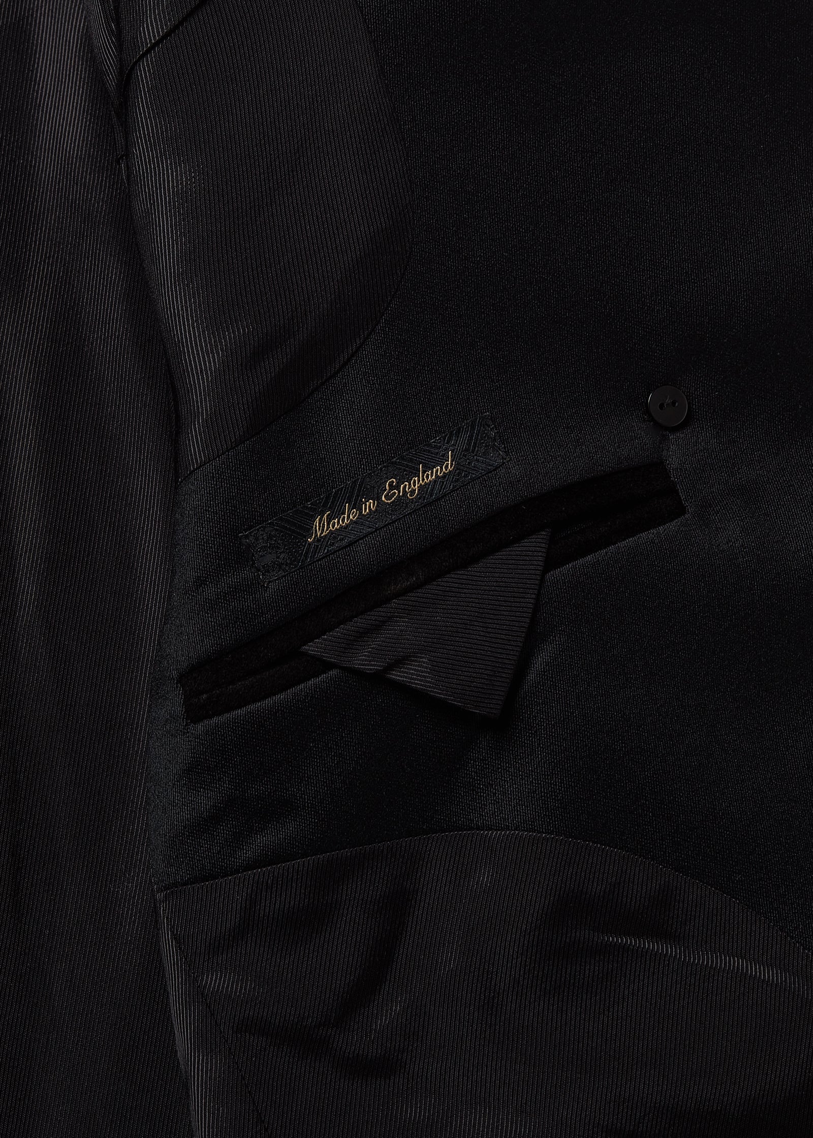 The Double Breasted Blazer (Black Barathea) - Image 14