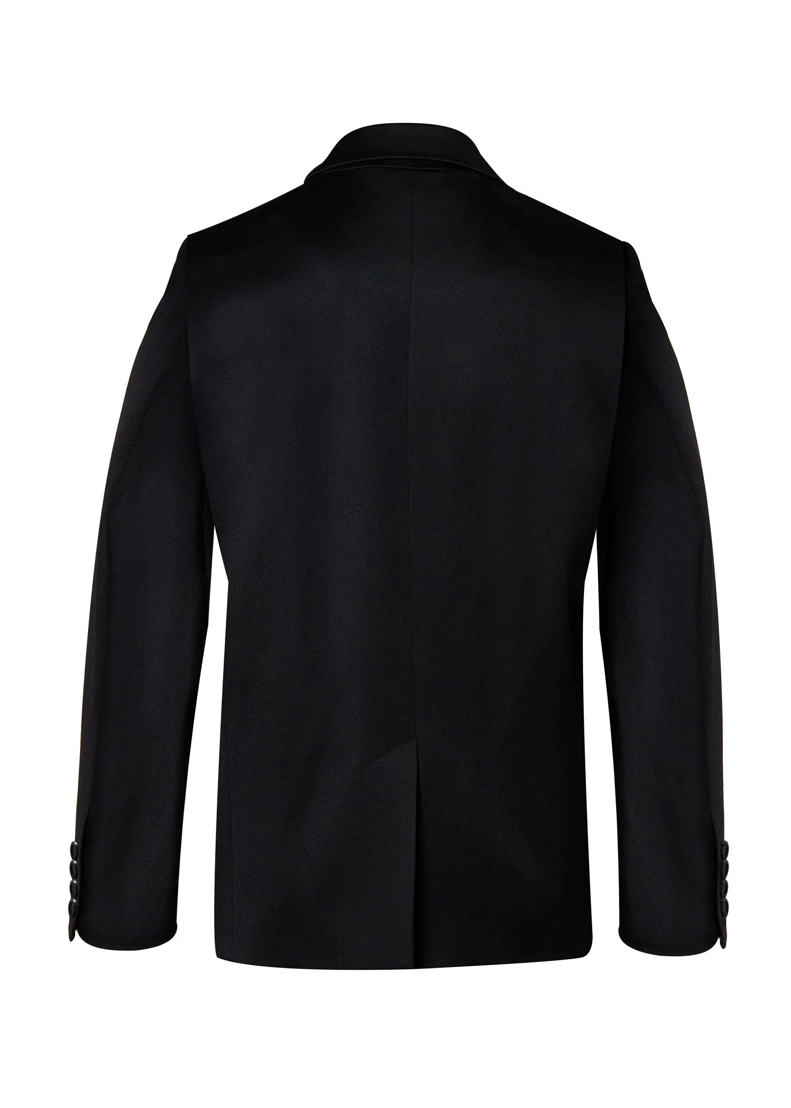 The Double Breasted Blazer (Black Barathea) - Image 7