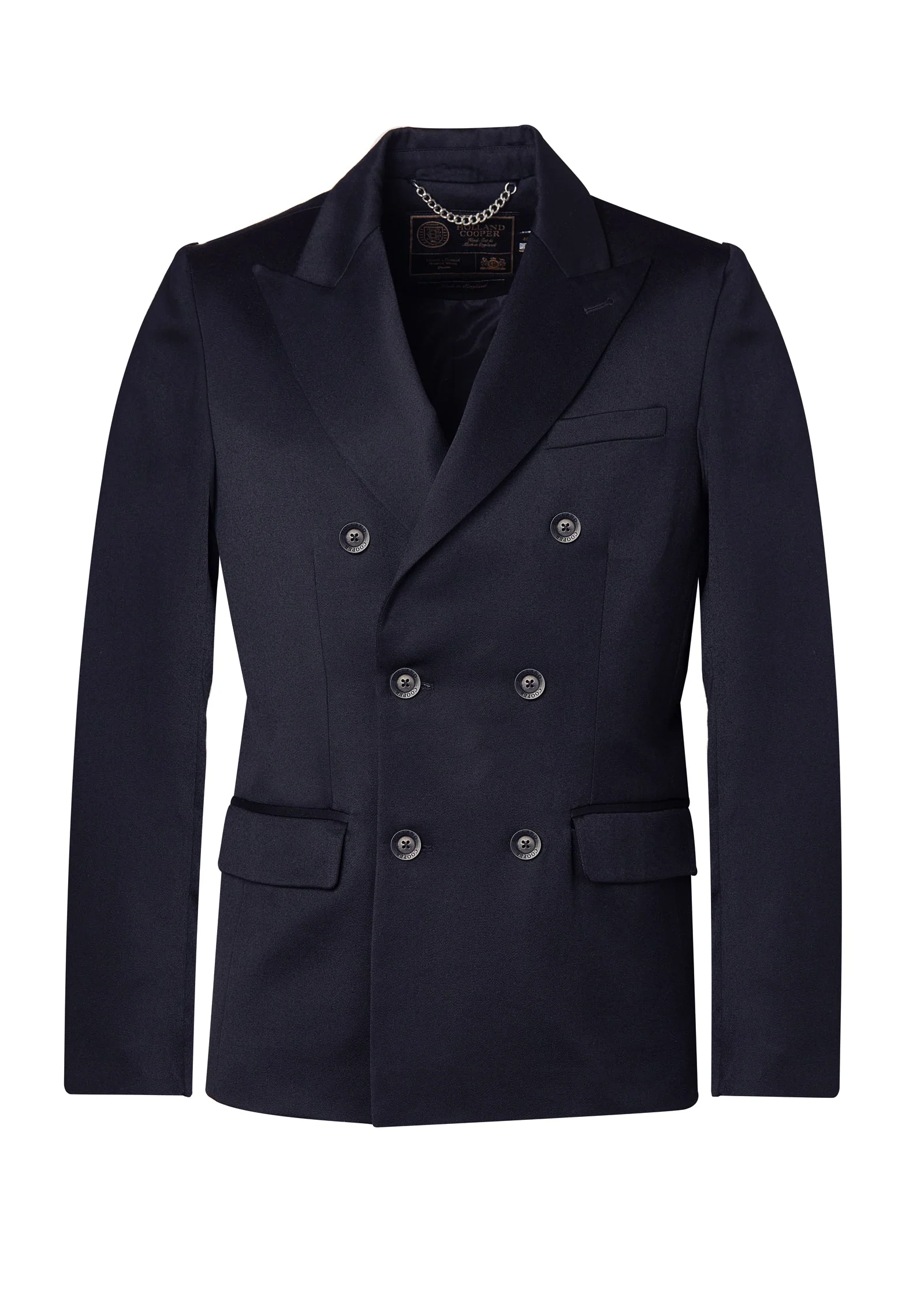The Double Breasted Blazer (Navy Barathea) - Image 4