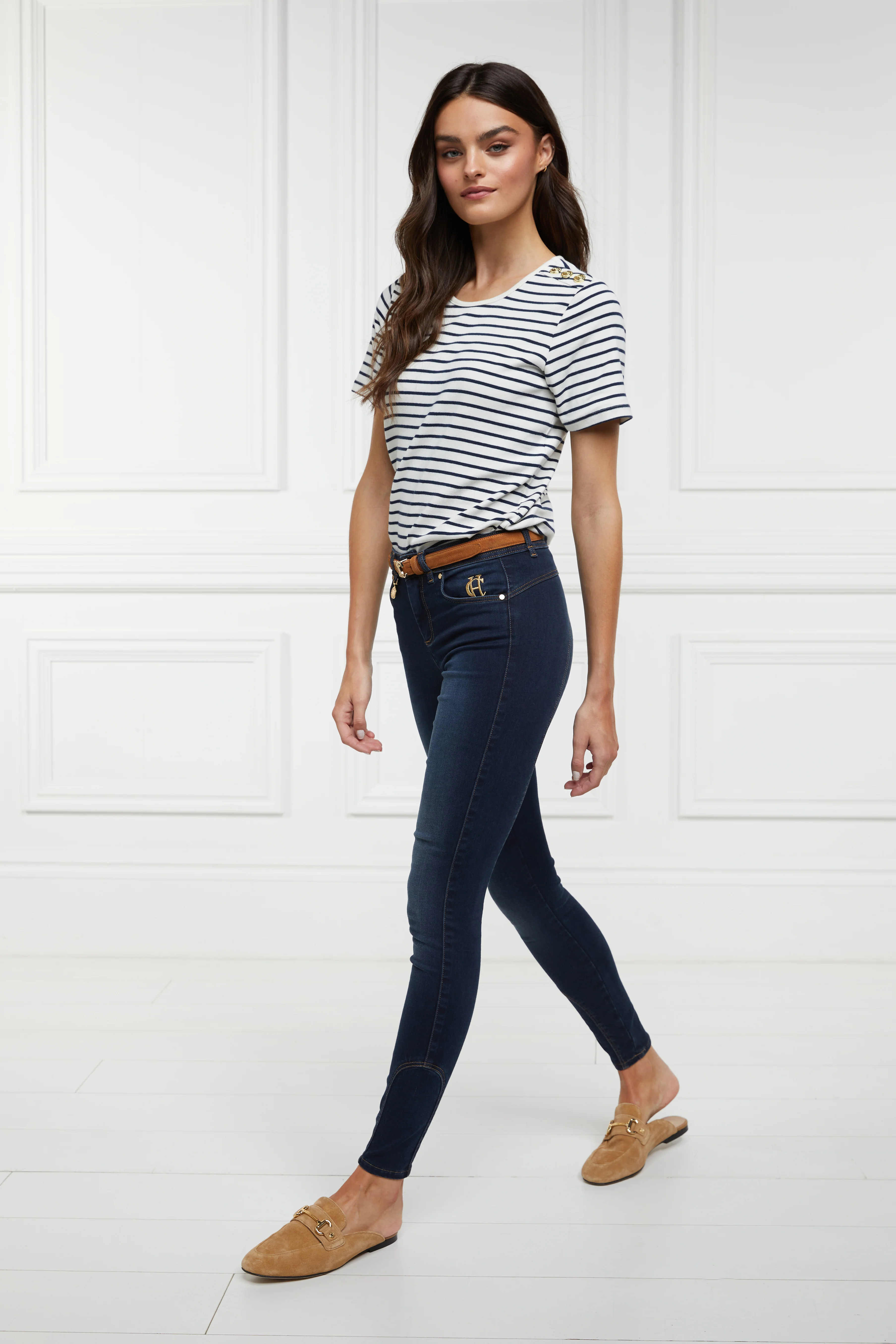 Mid-Rise Jodhpur Jean (Deep Indigo) - Image 3