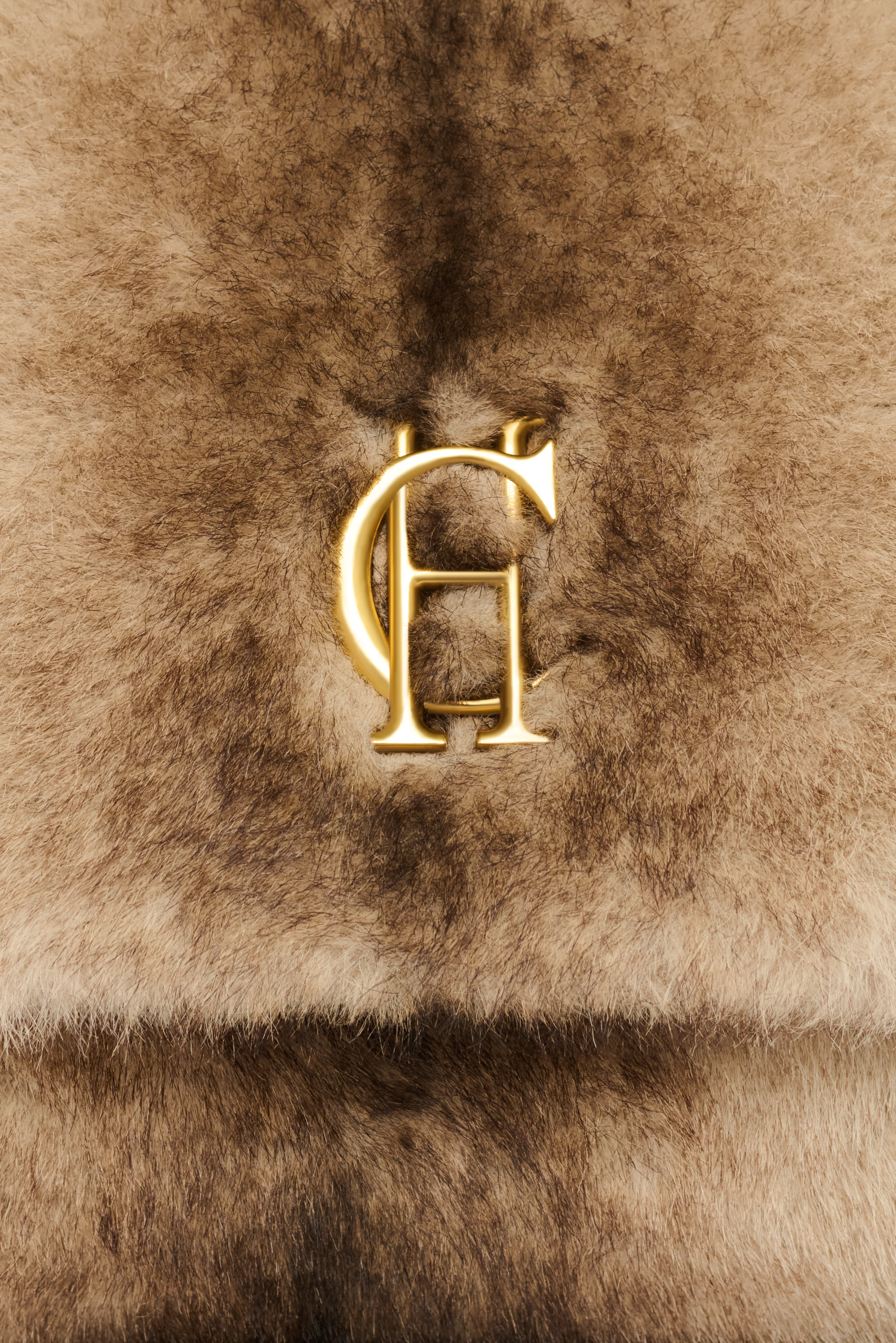 Milan Shoulder Bag (Mink Faux Fur) - Image 11