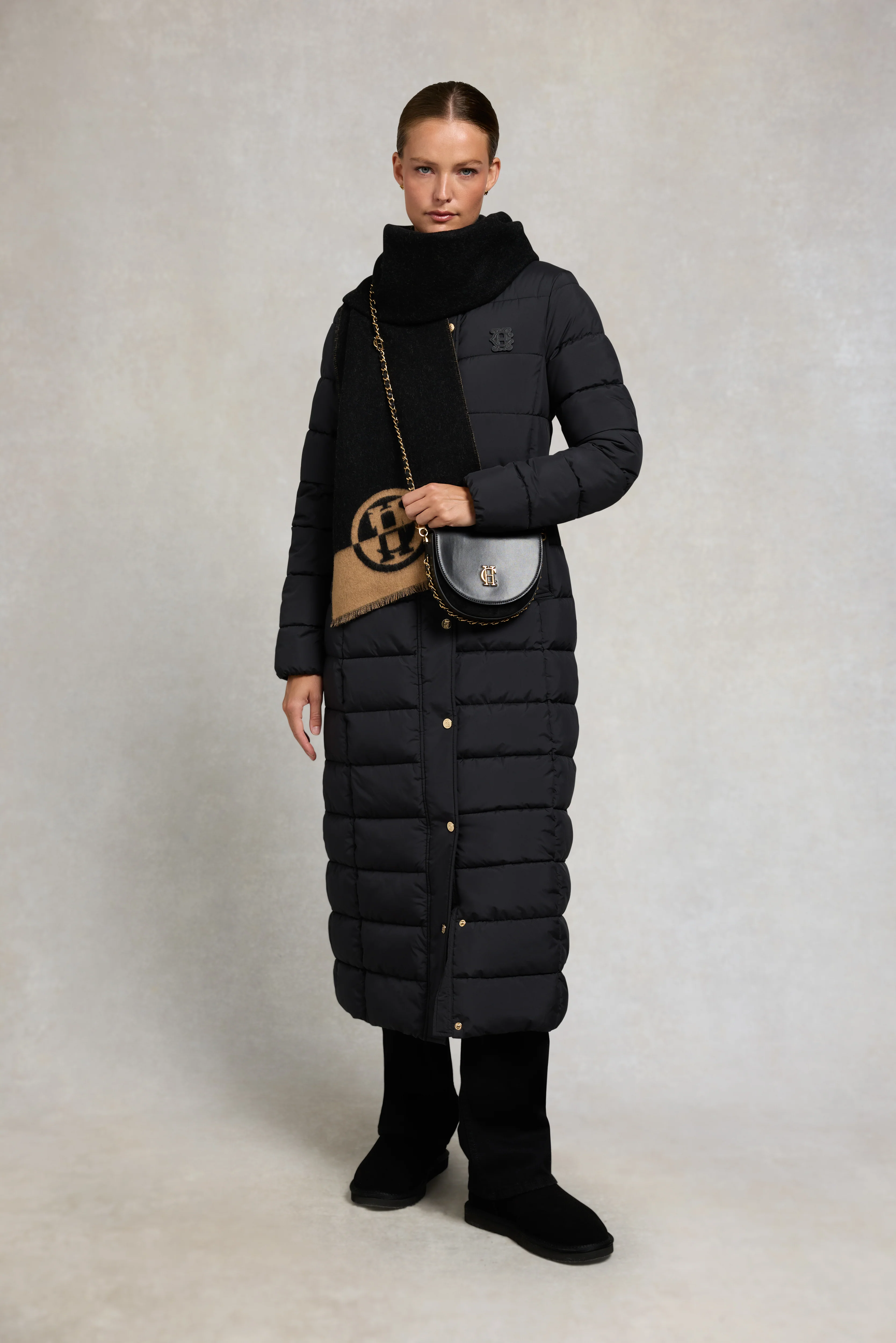Milton Longline Coat (Black) - Image 3
