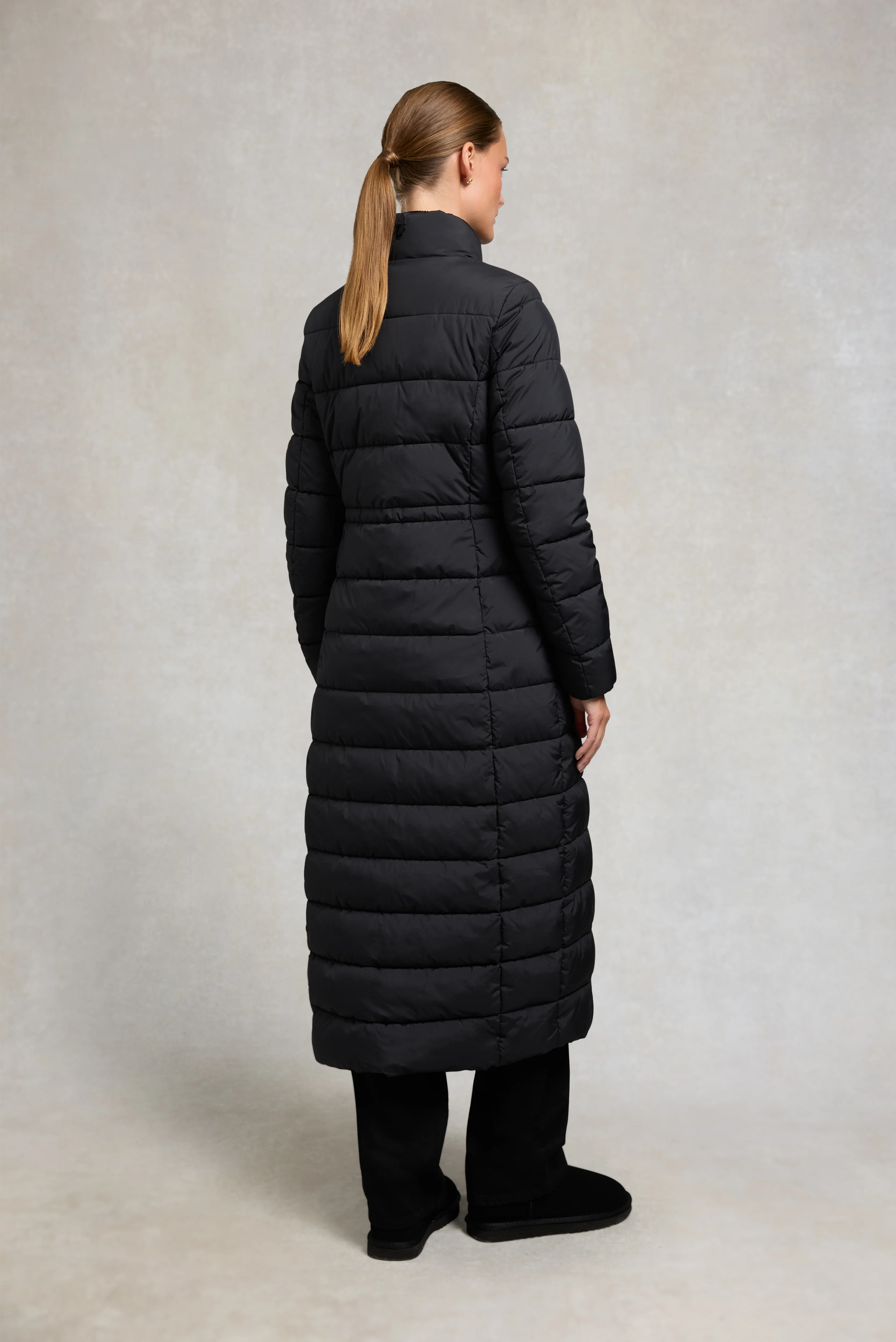 Milton Longline Coat (Black) - Image 4