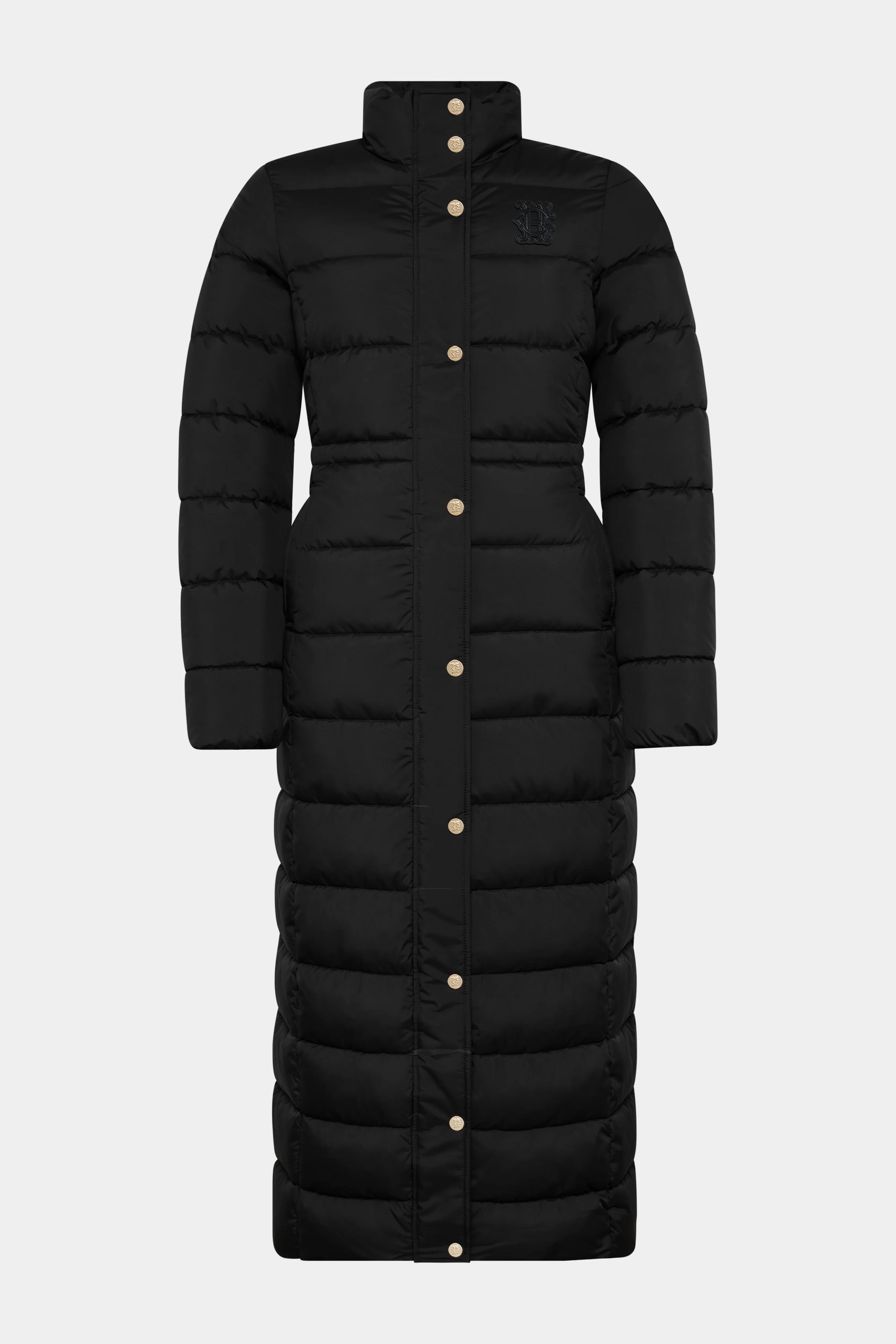 Milton Longline Coat (Black) - Image 5