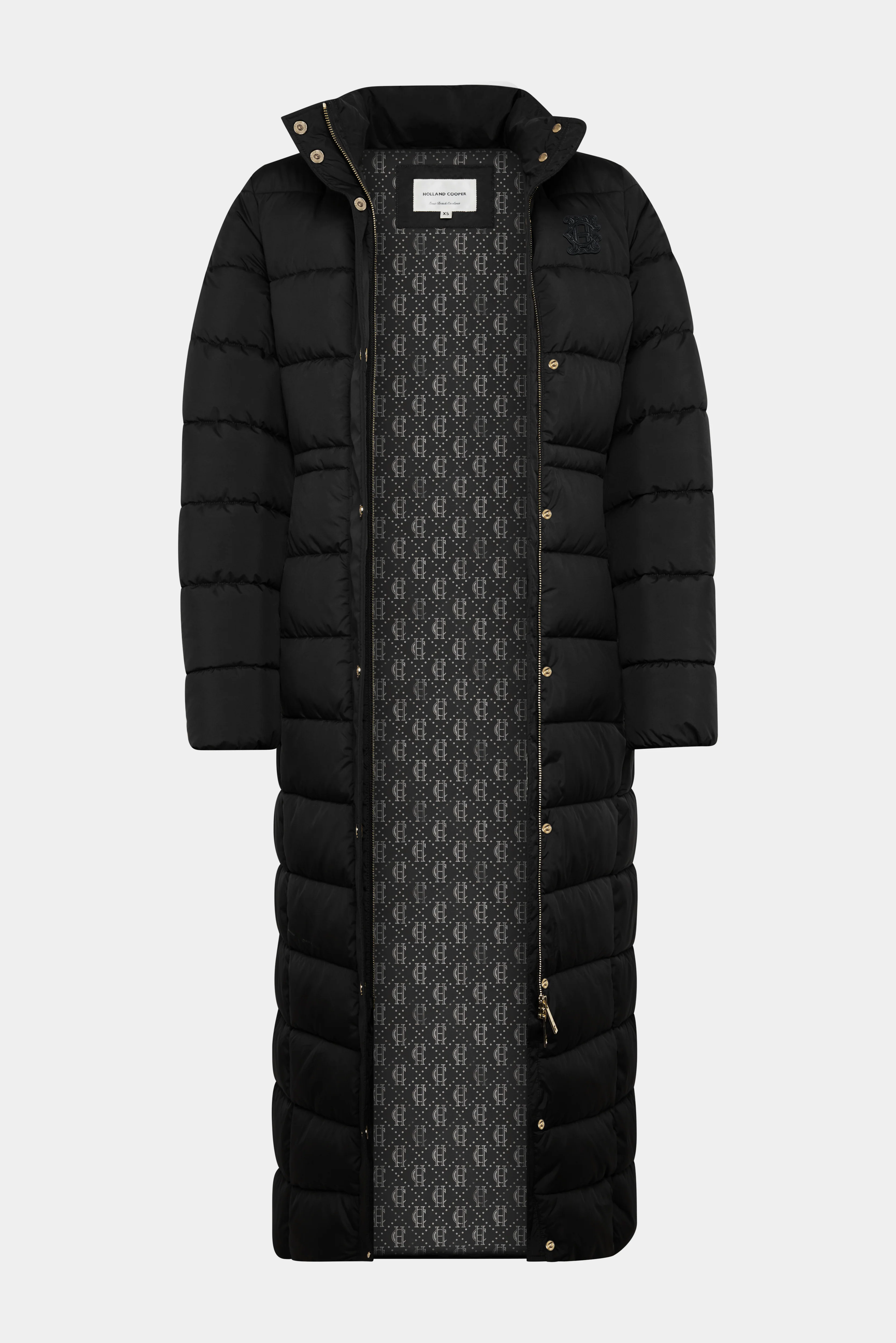 Milton Longline Coat (Black) - Image 8