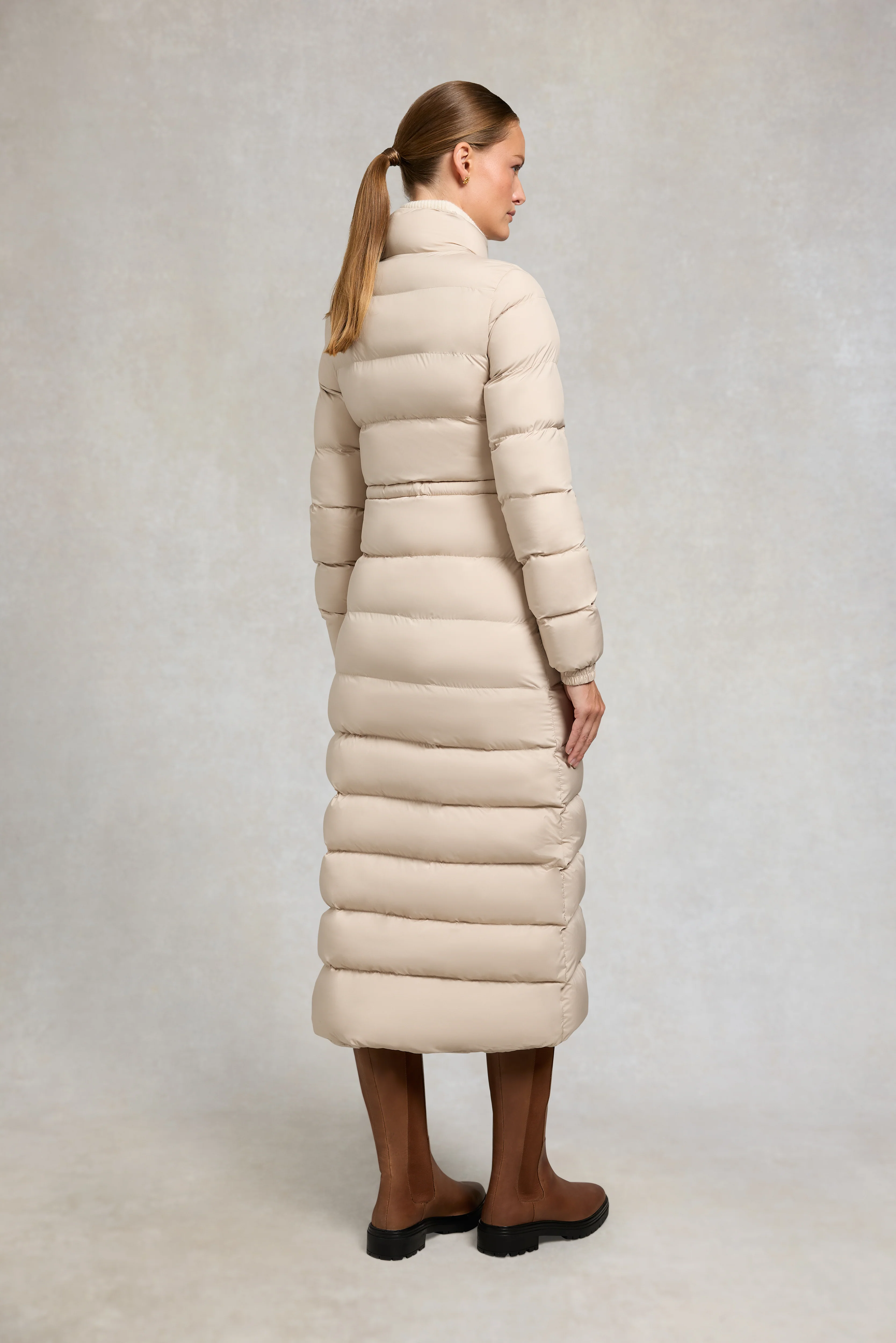 Milton Longline Coat (Putty) - Image 6