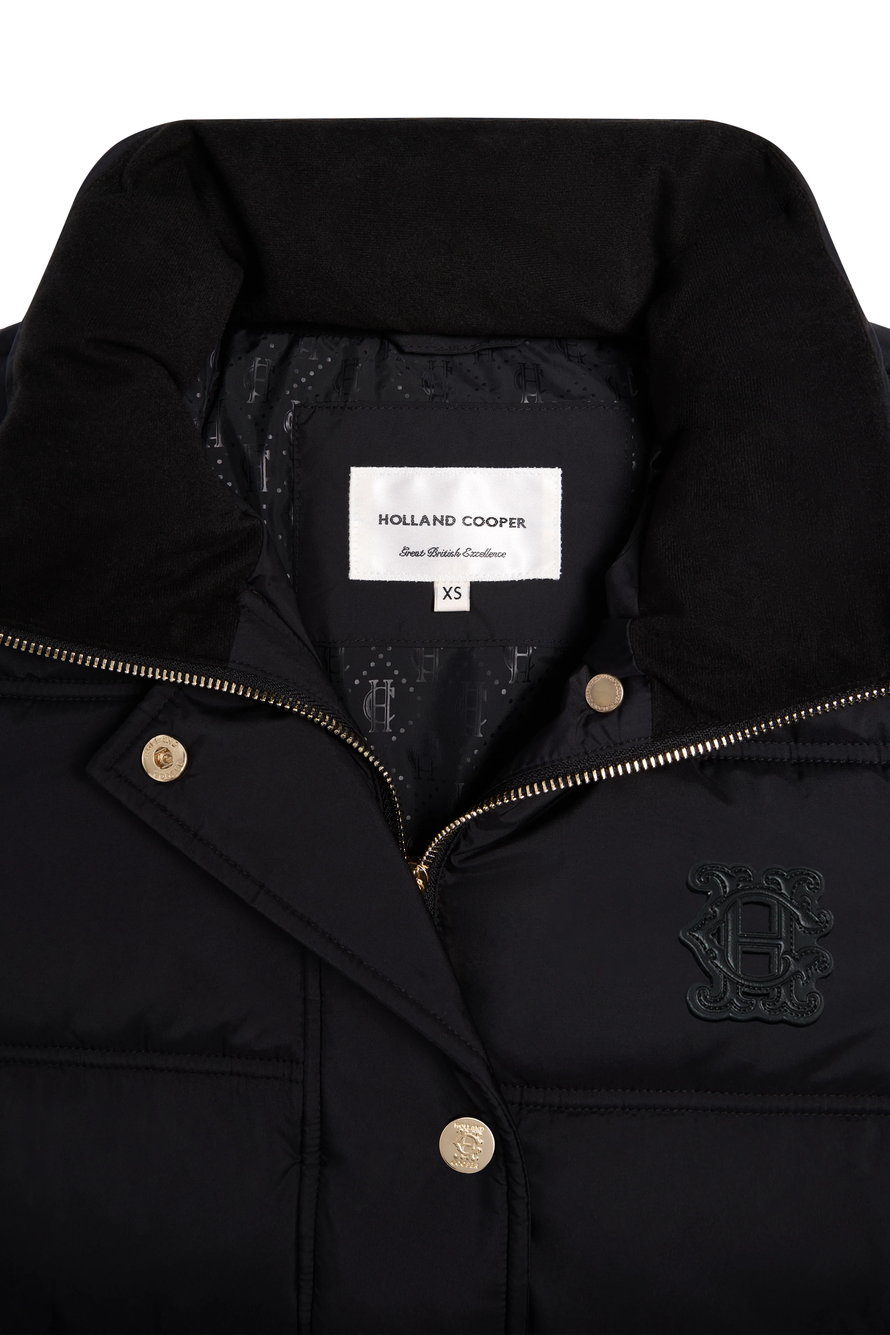 Milton Padded Gilet (Black) - Image 10