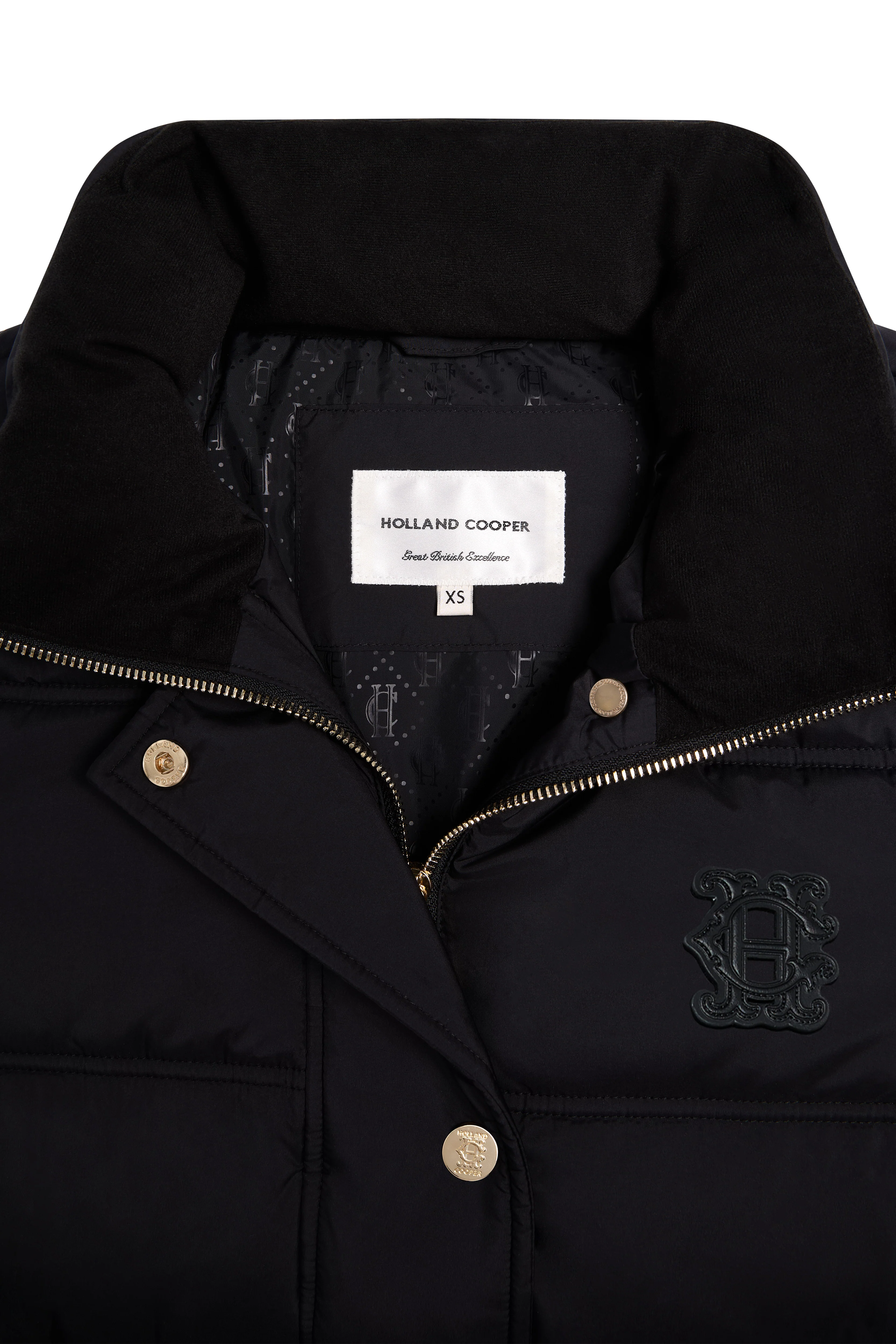 Milton Padded Jacket (Black) - Image 9