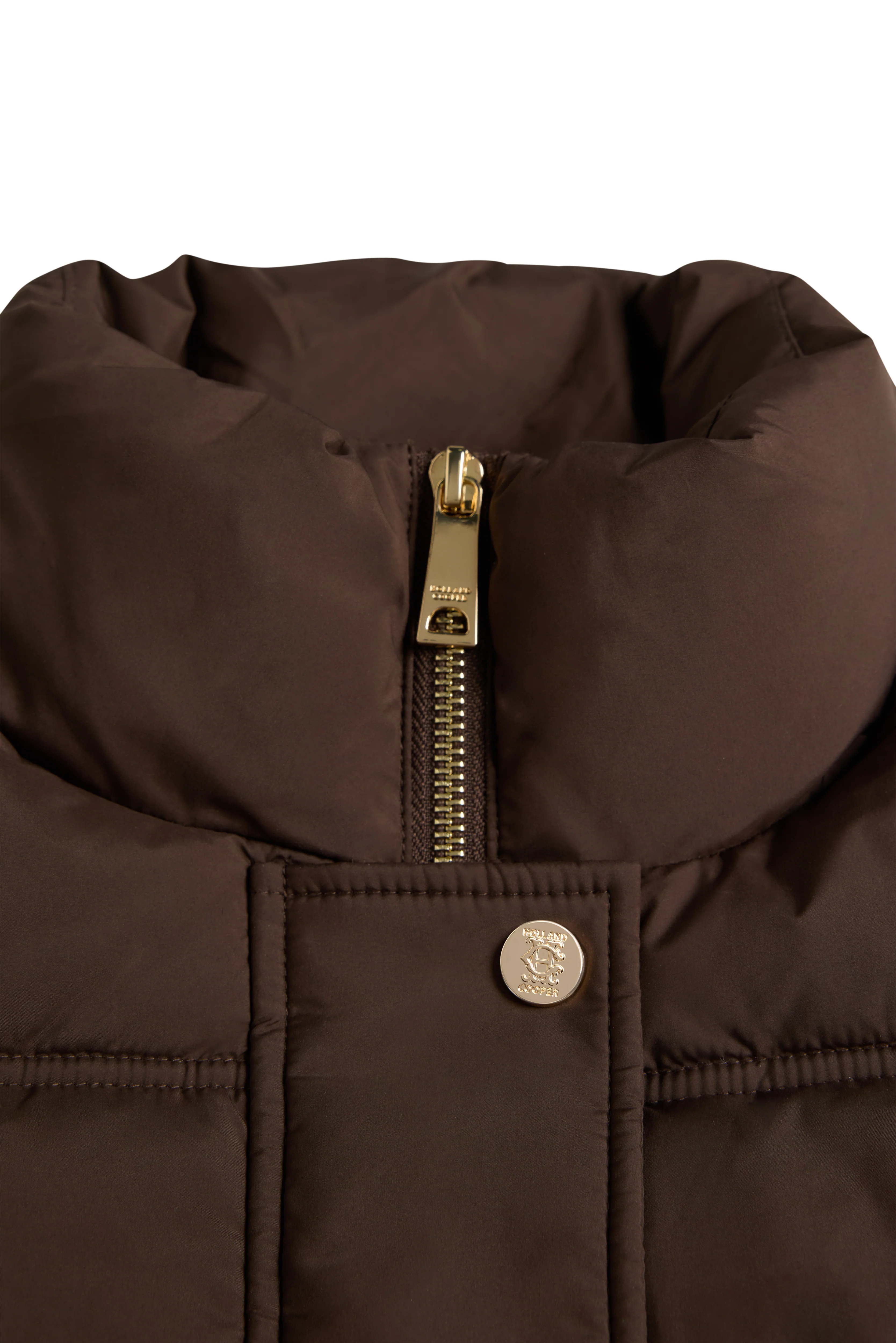Milton Padded Jacket (Chocolate) - Image 7