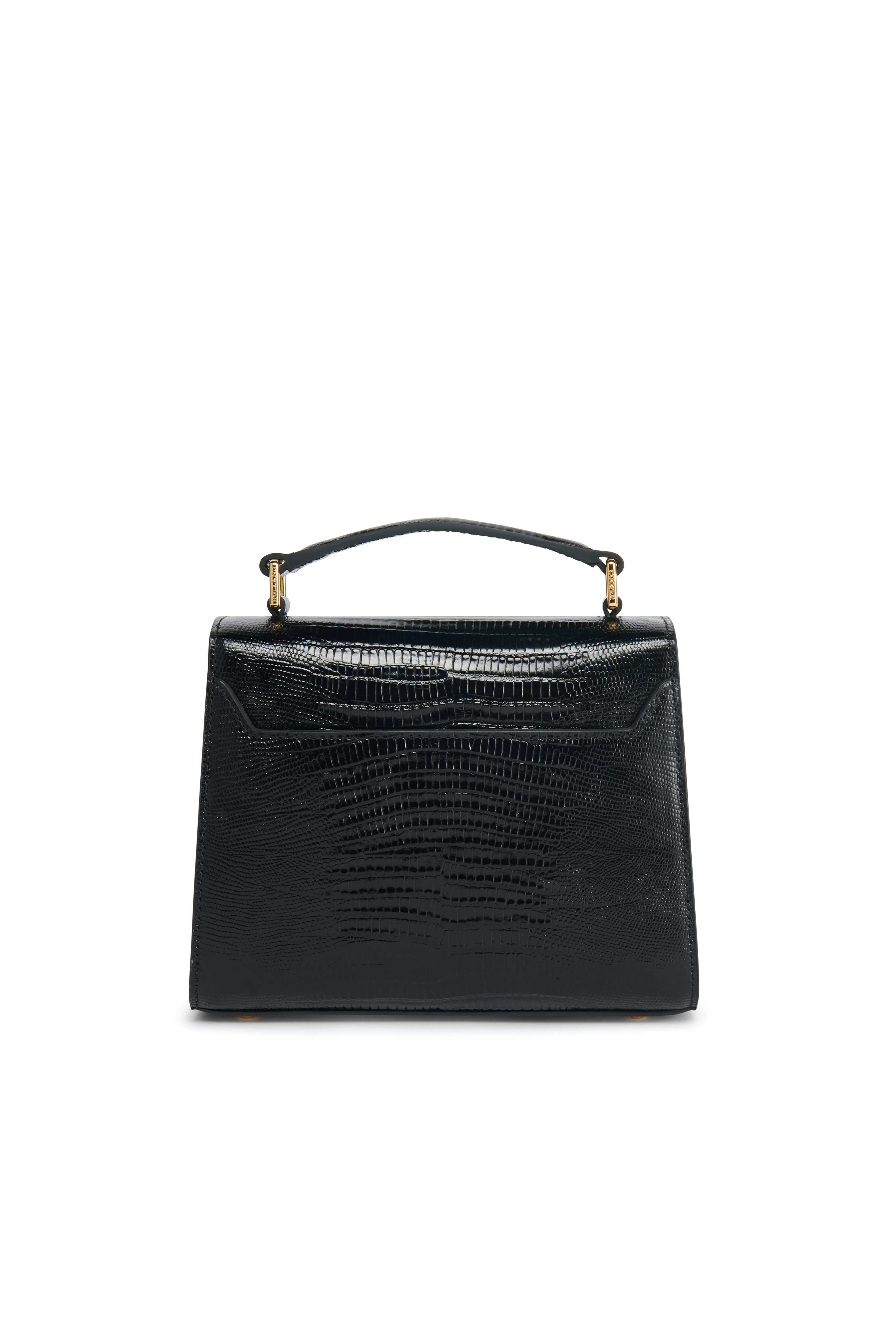Mini Cheltenham Bag (Black Lizard) - Image 5