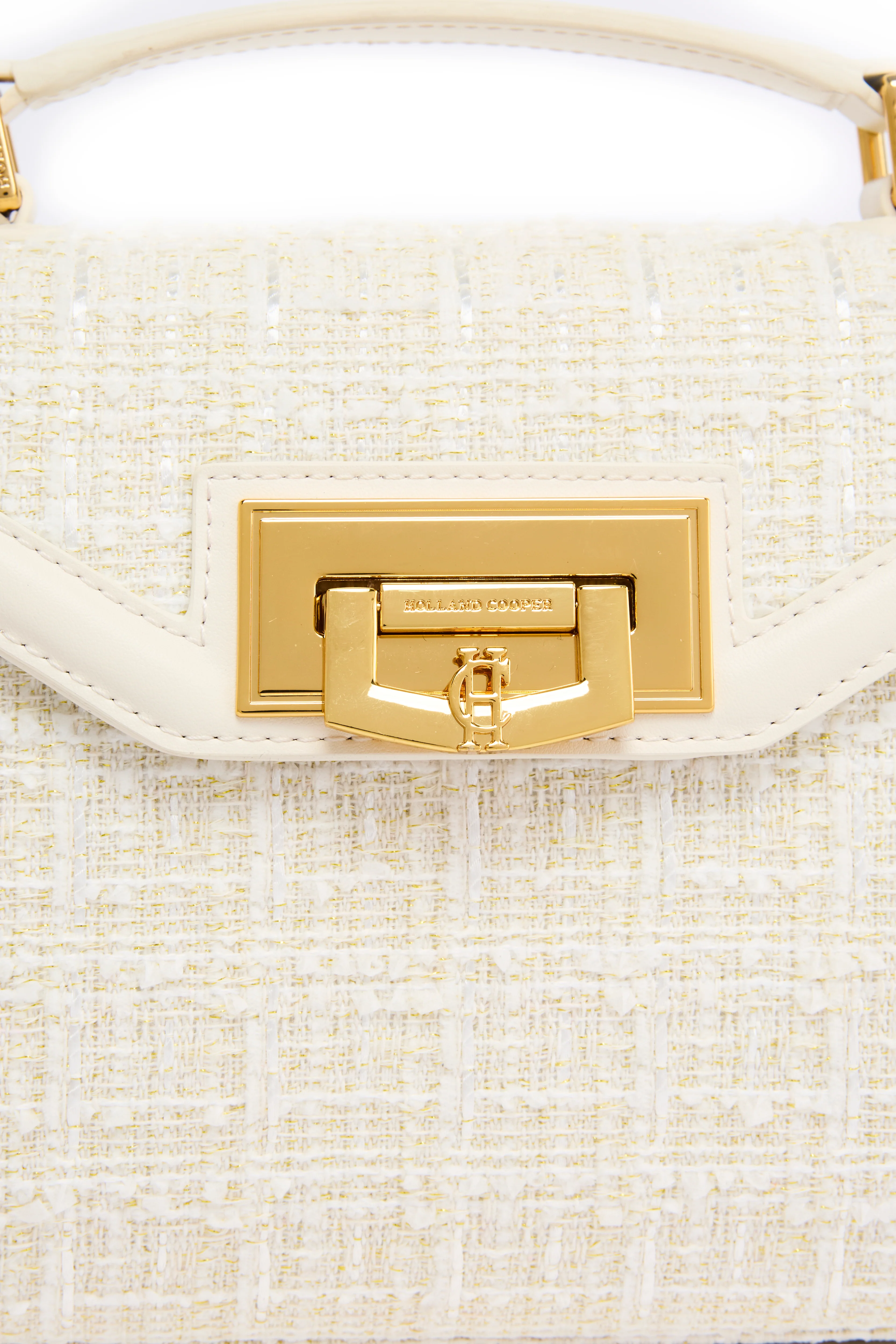 Mini Cheltenham Bag (Cream Boucle) - Image 10