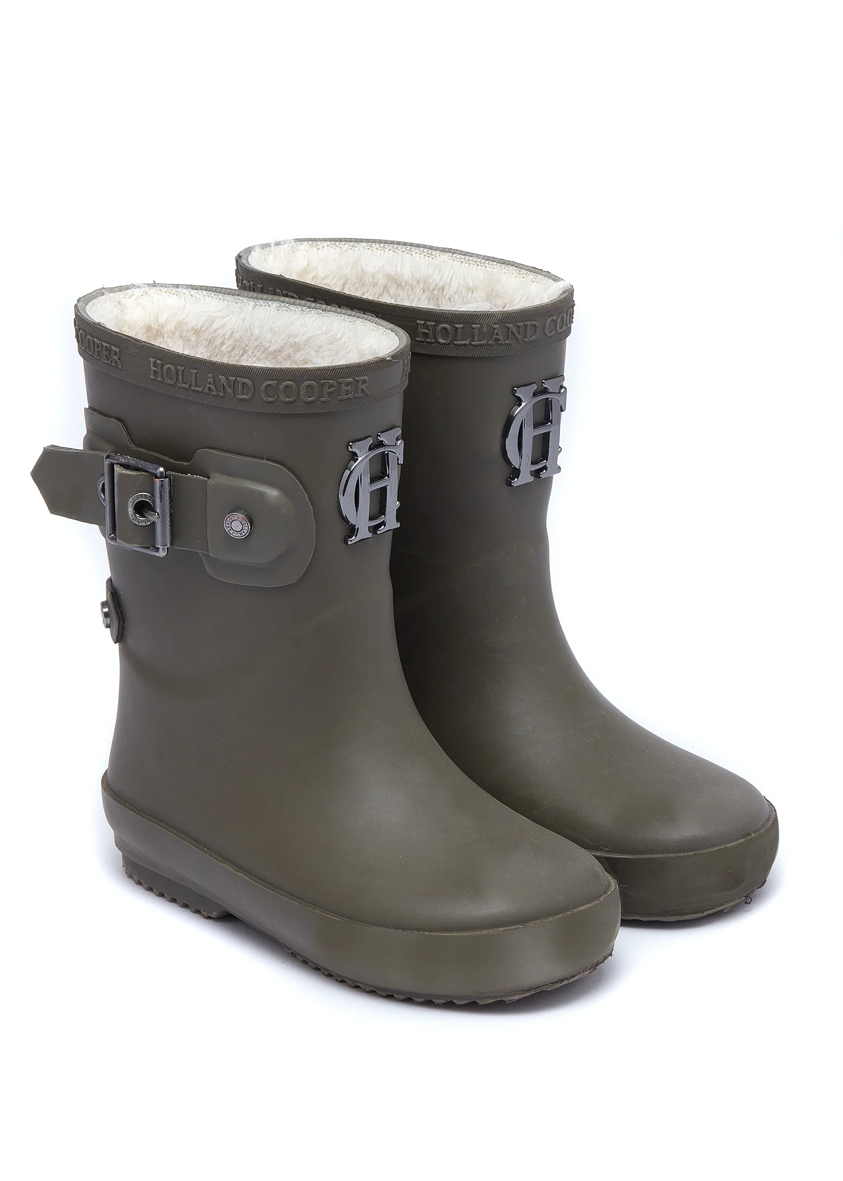 Mini Me - Matte Green Wellies (Matte Green) - Image 4