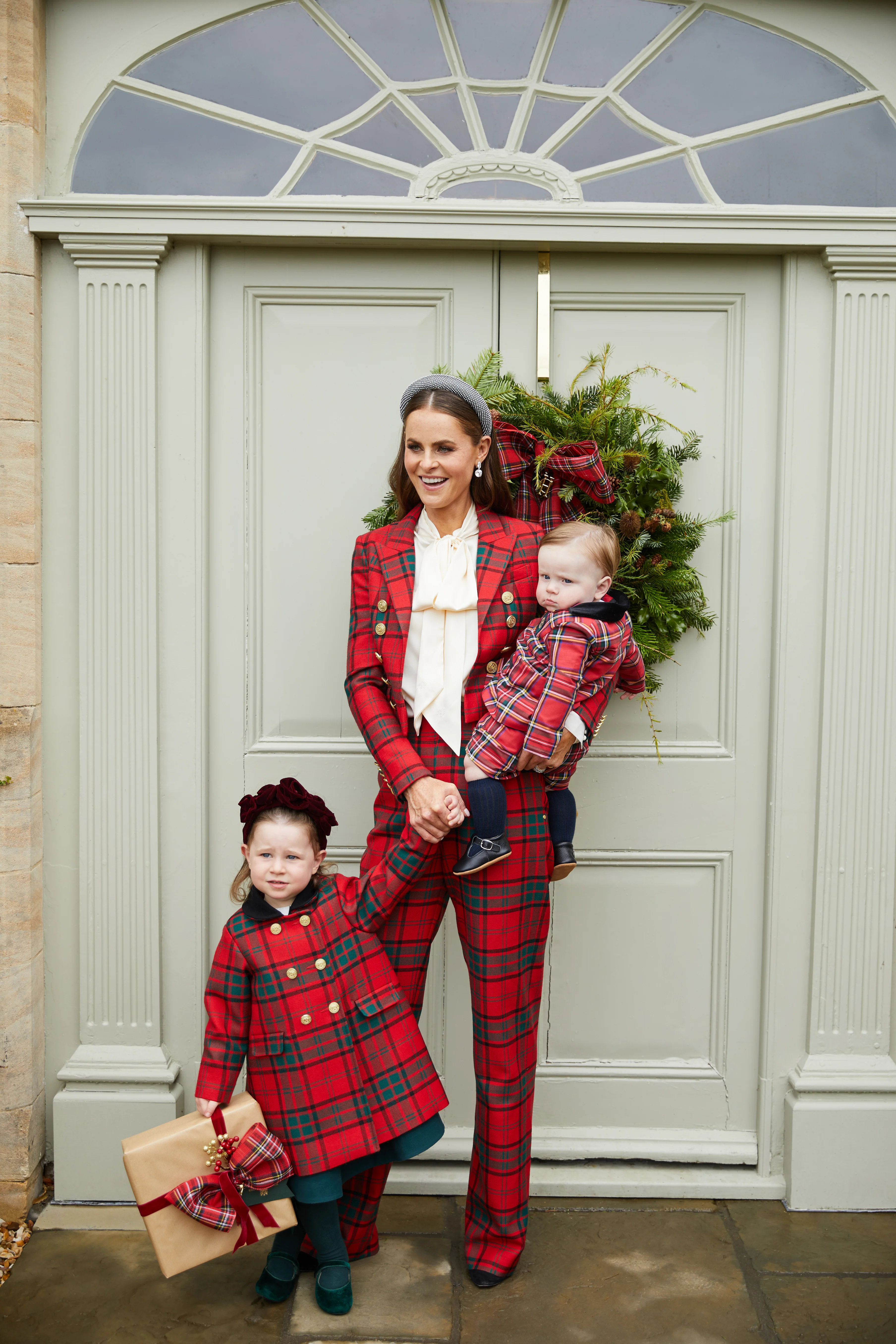 Mini Me - Red Tartan Set - Image 2