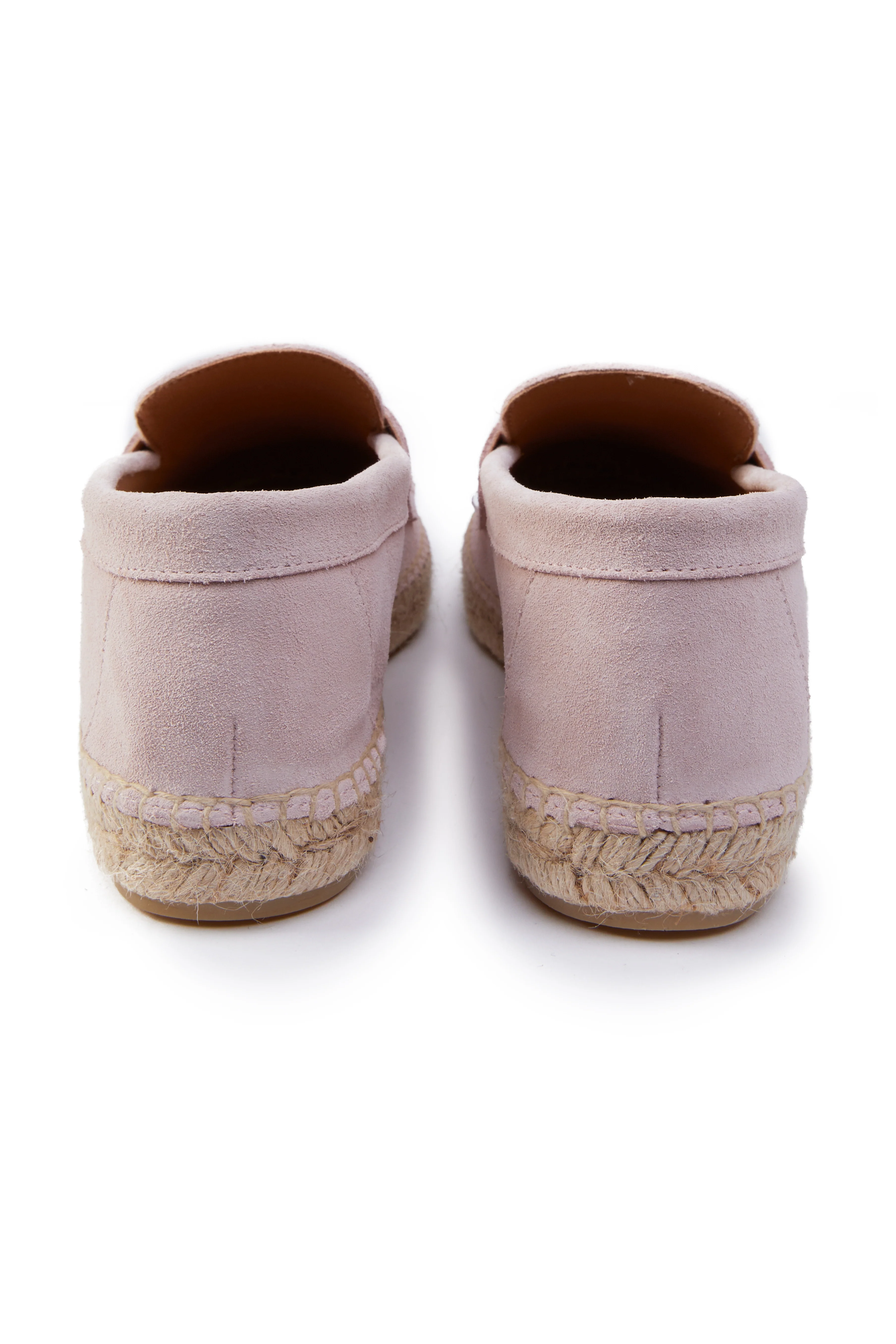 Monaco Espadrille Loafer (Smokey Pink Suede) - Image 4