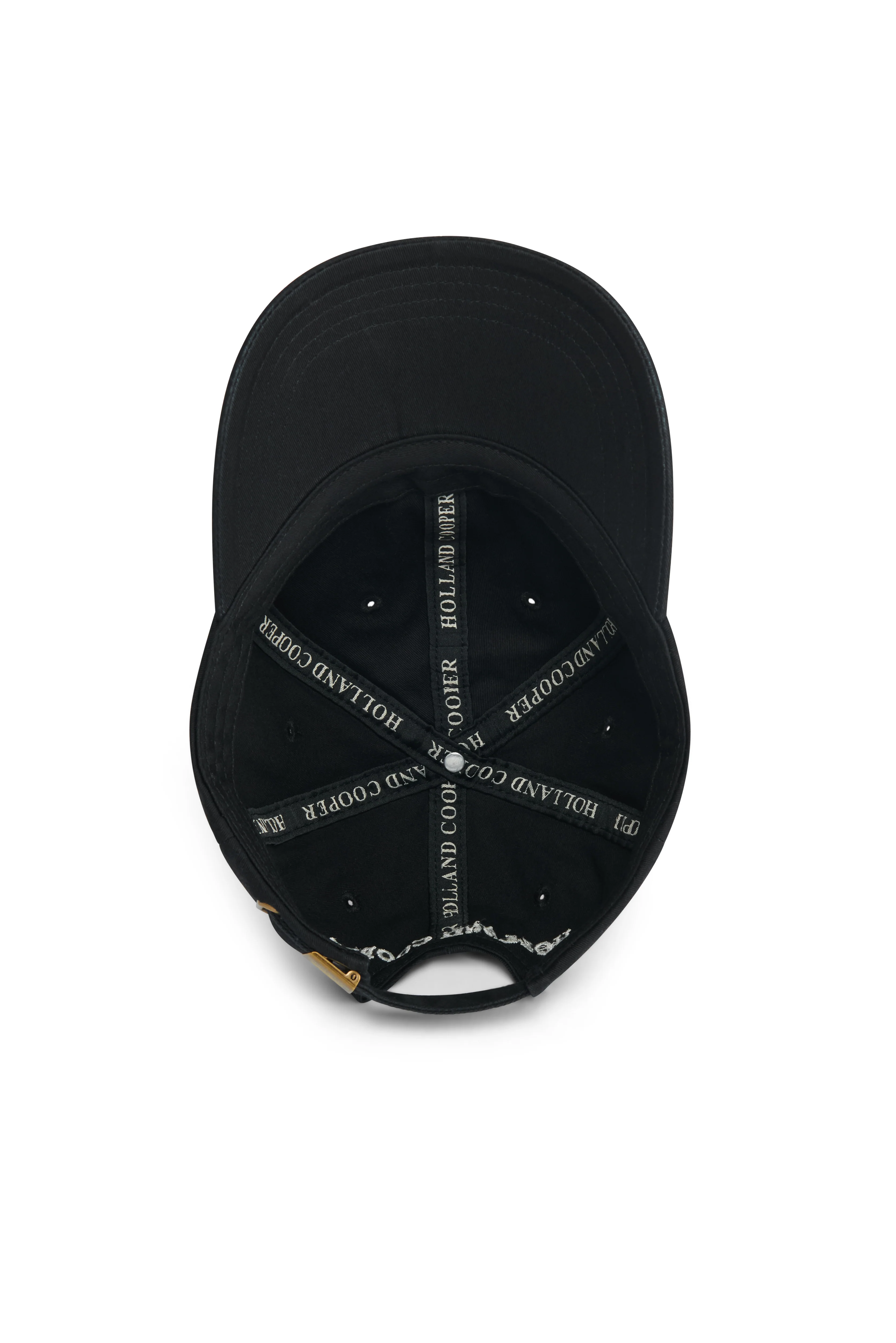 Monogram Cap (Black Ecru) - Image 7