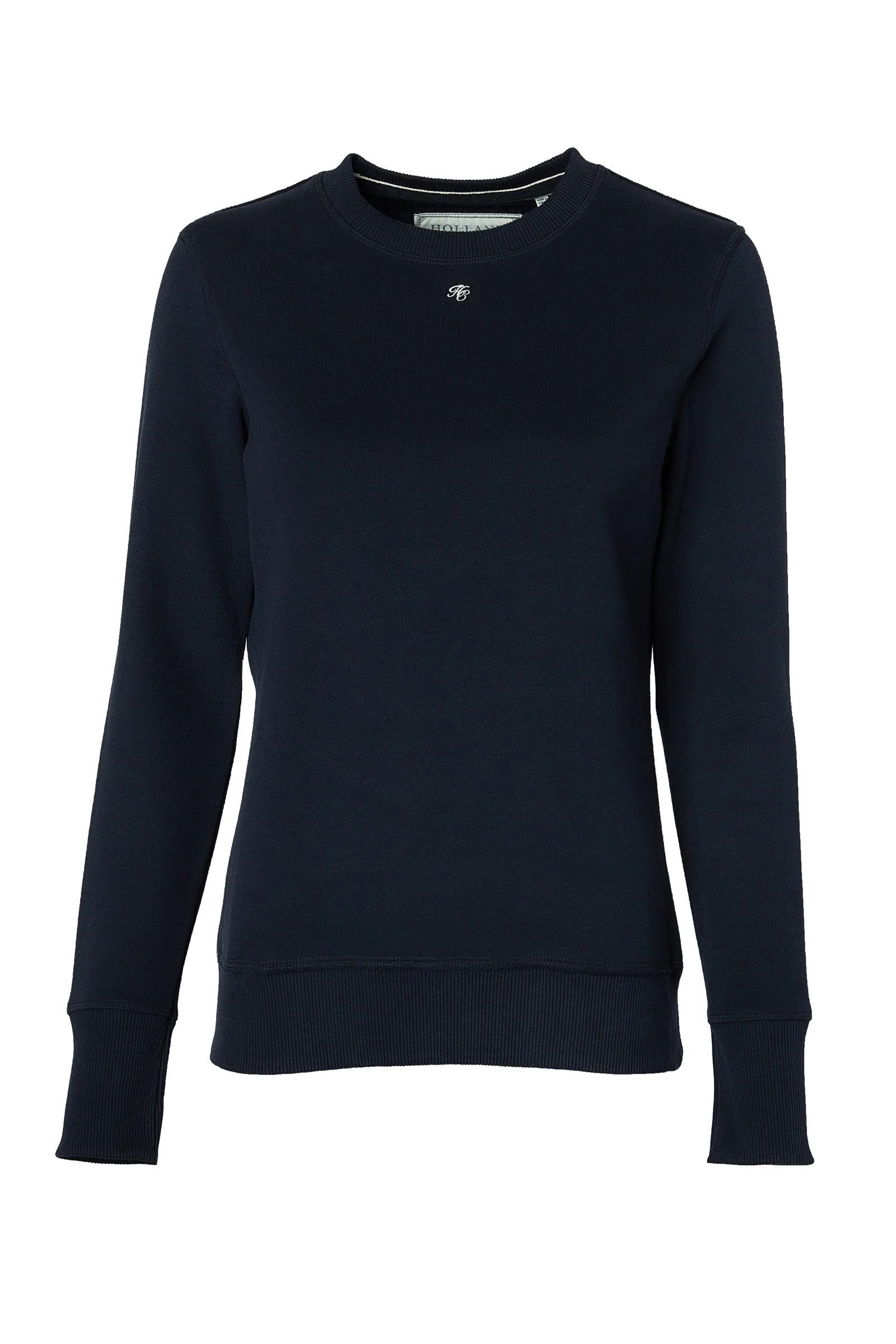 Monogram Crew Neck Sweat (Ink Navy) - Image 4