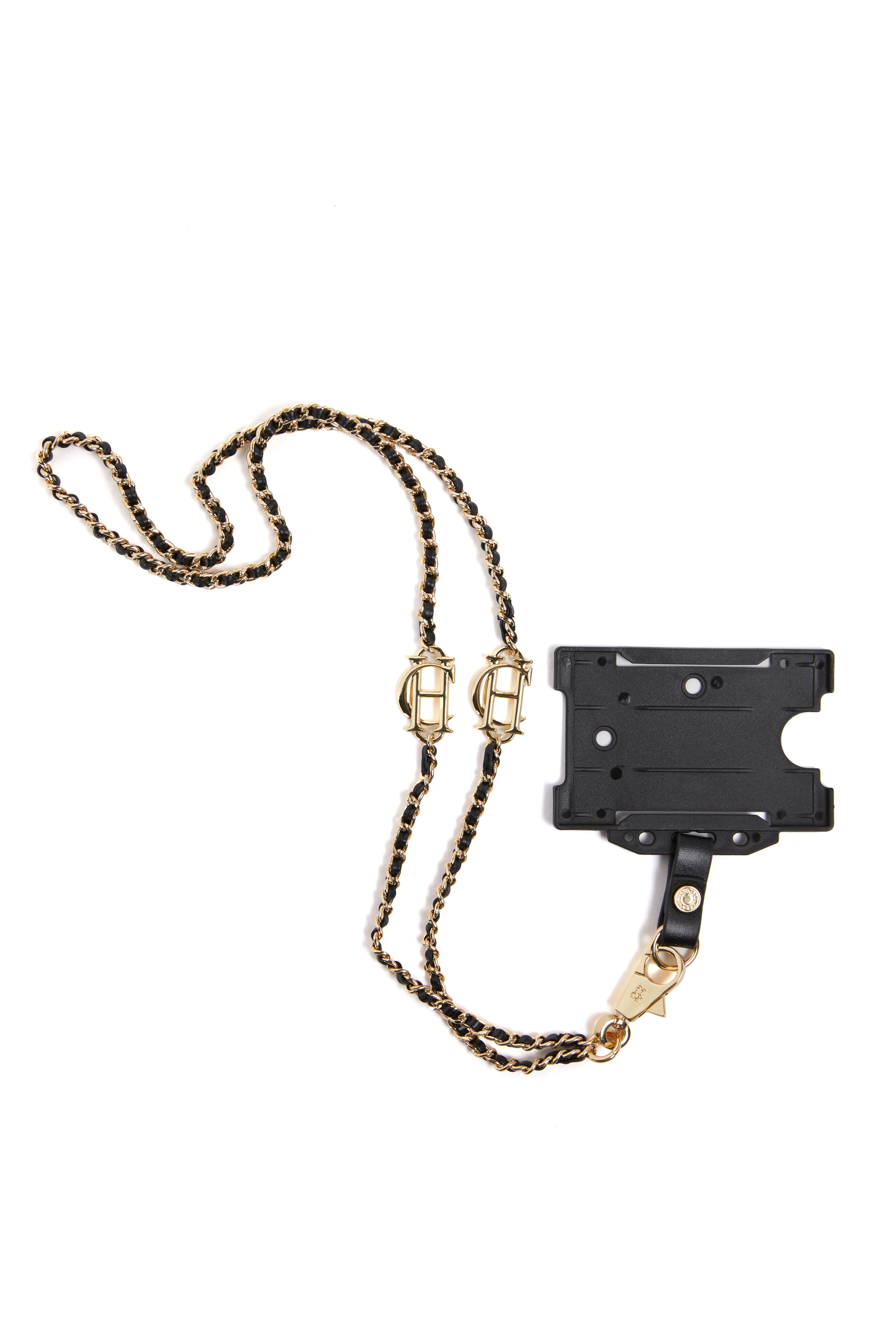 Monogram Lanyard (Black Gold) - Image 3