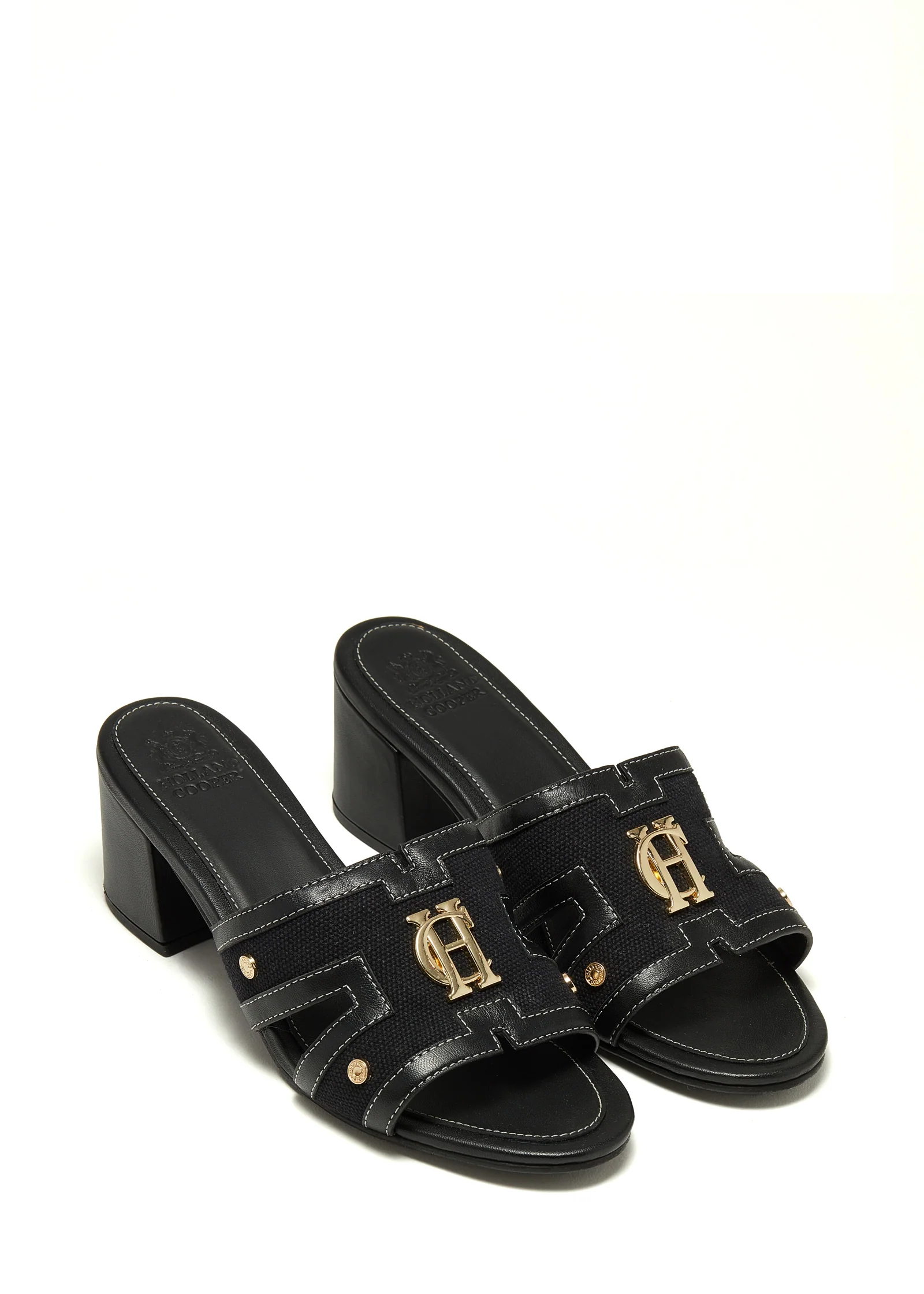 Monogram Mule (Black Canvas) - Image 4