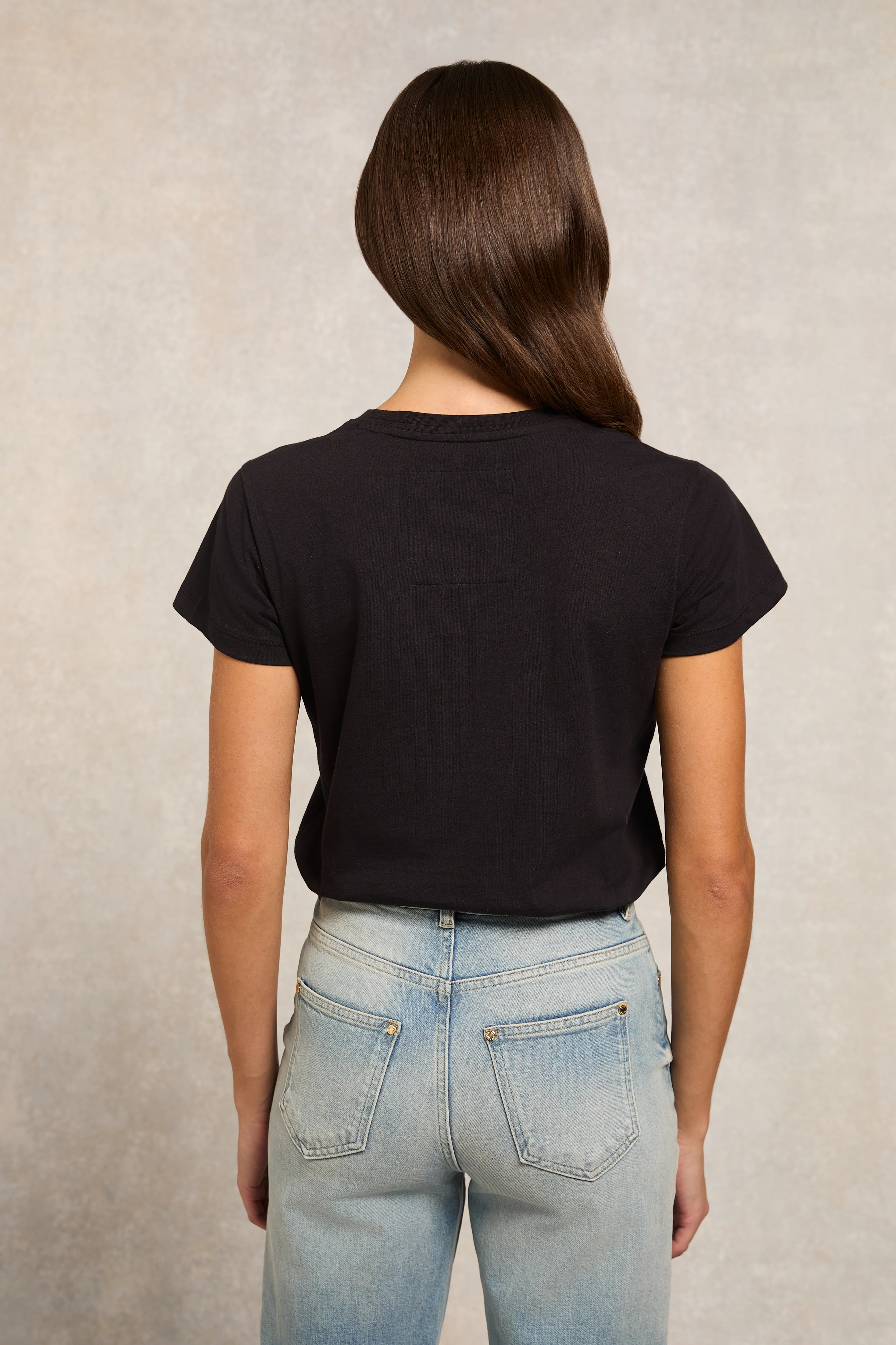 Monogram Tee (Black) - Image 5