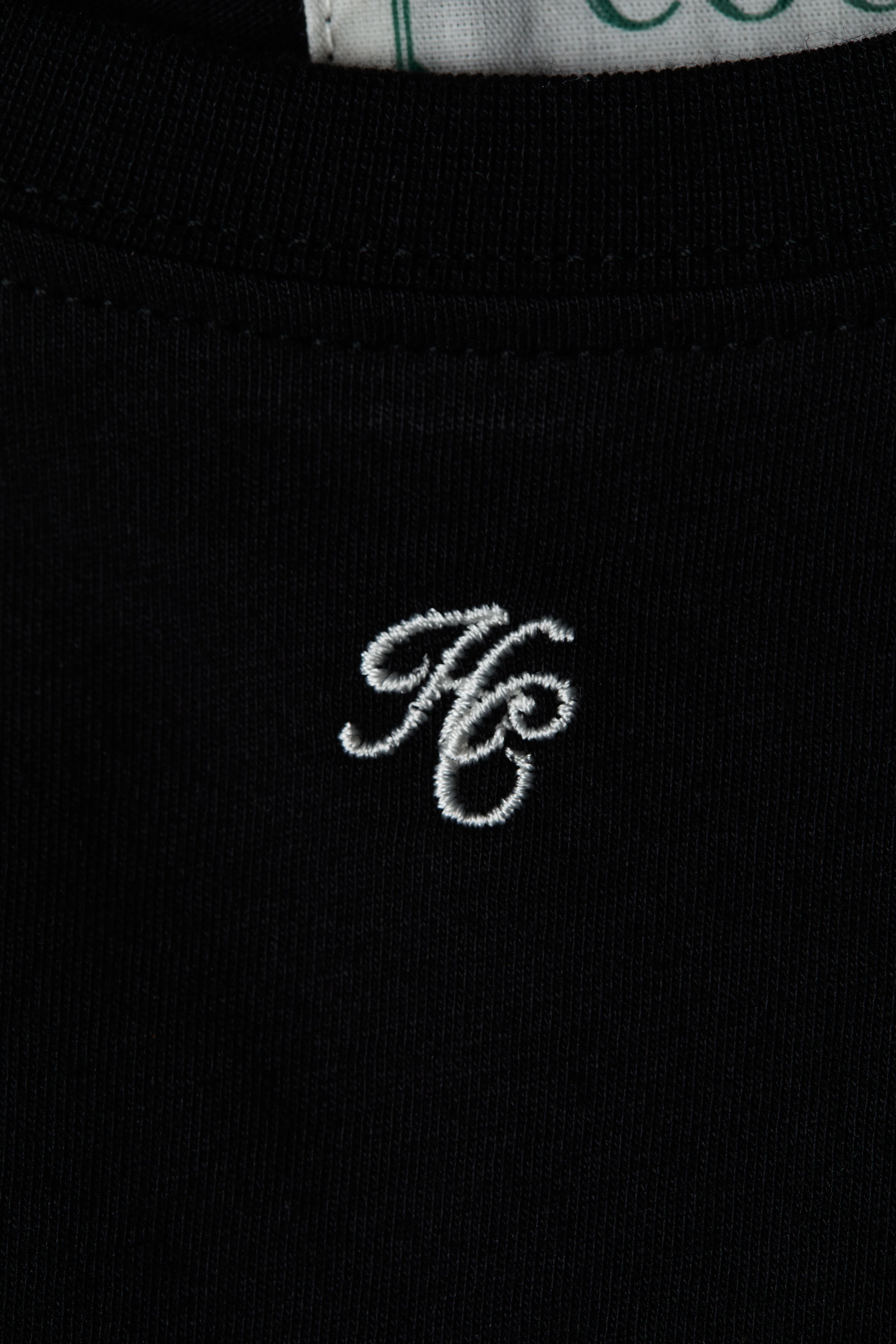 Monogram Tee (Black) - Image 7