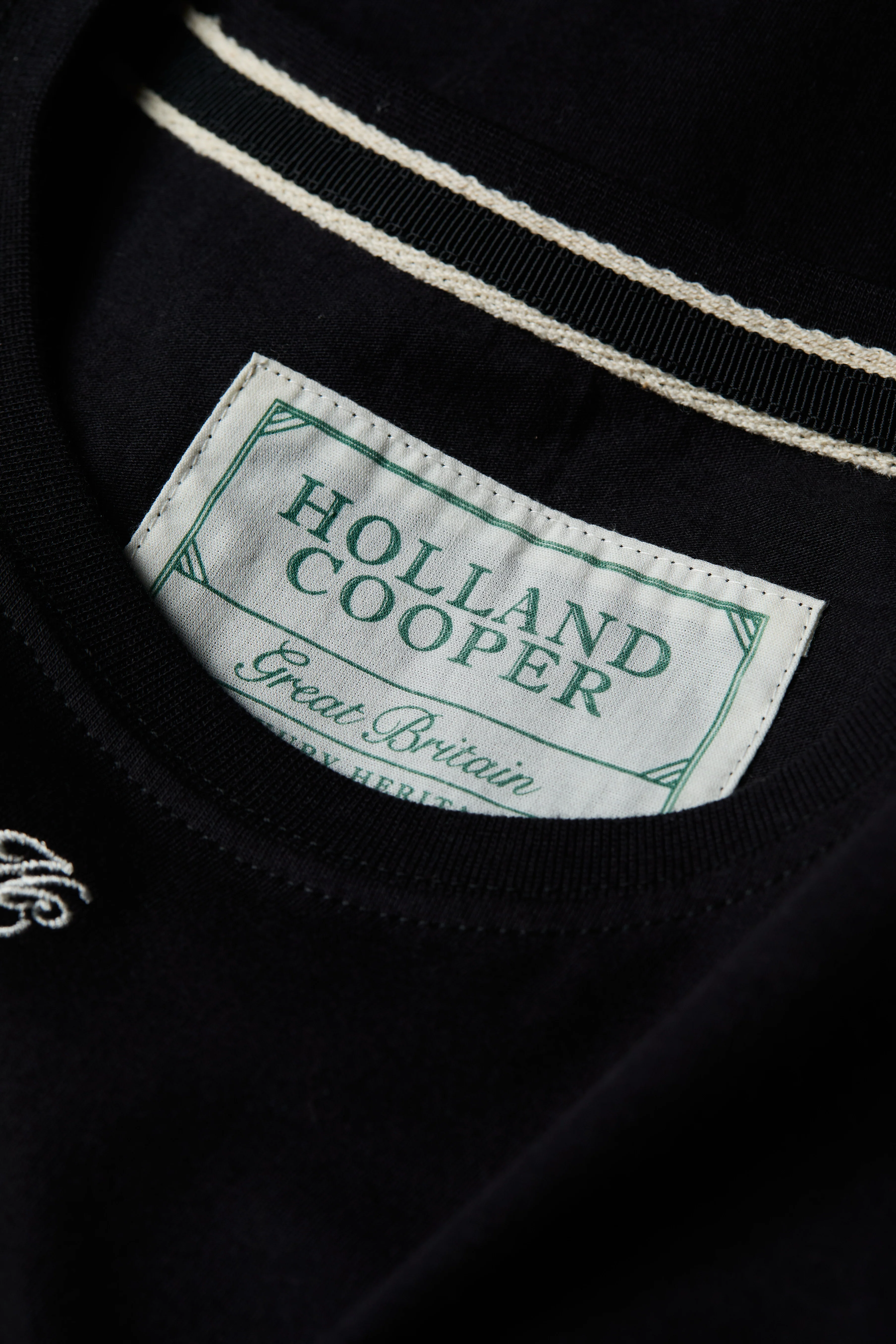 Monogram Tee (Black) - Image 8