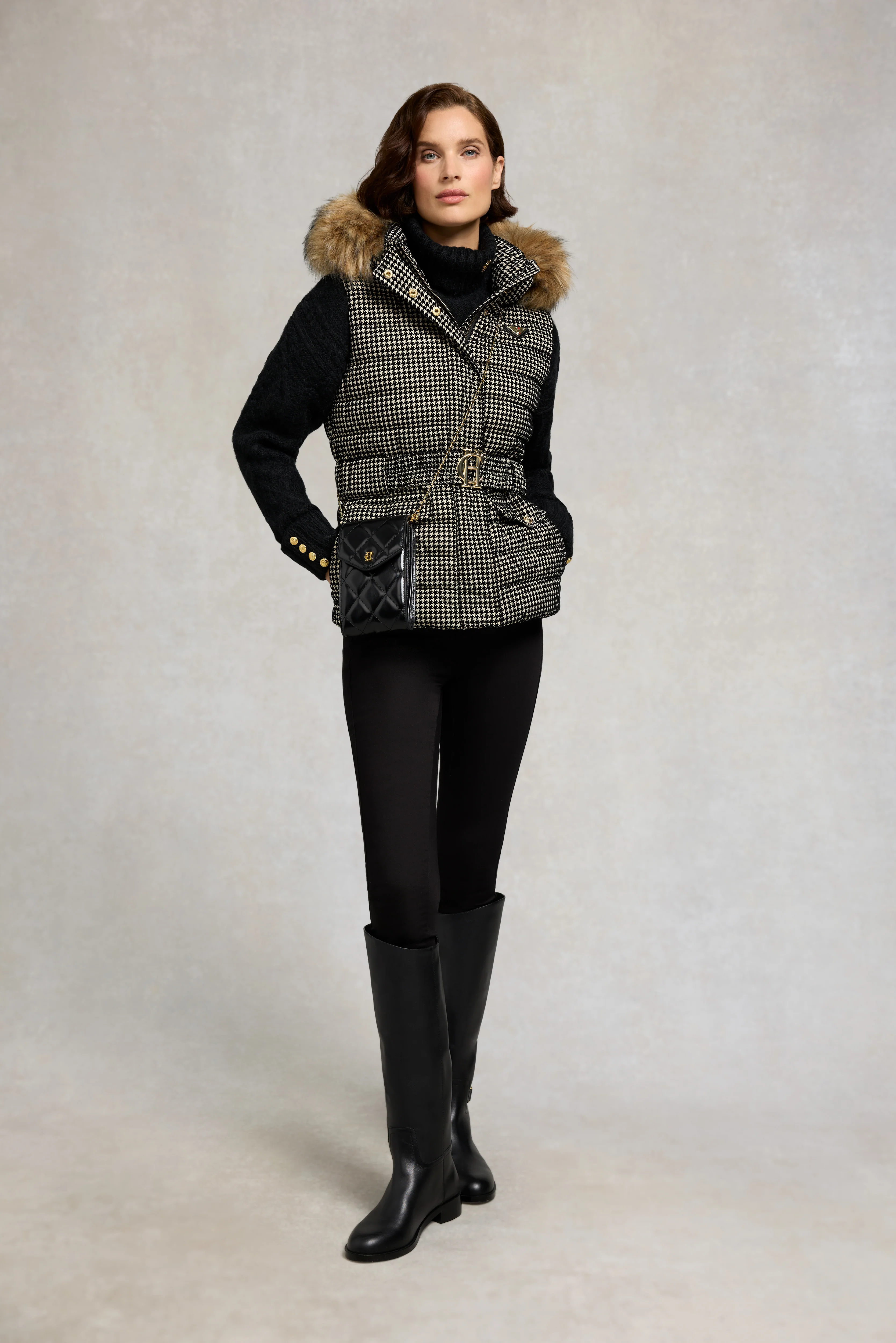 Moritz Gilet (Ecru Mini Flock) - Image 5