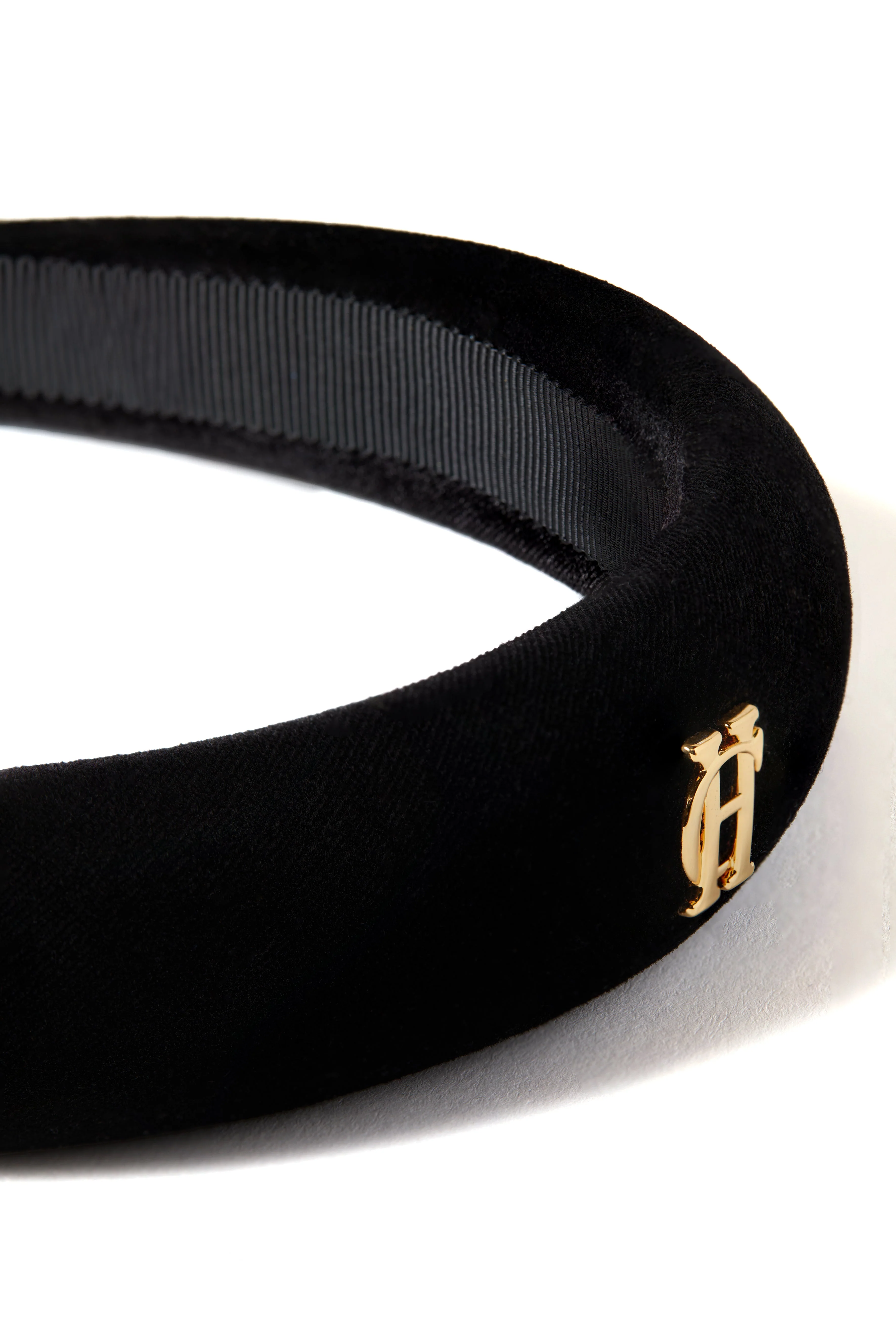 Narrow Headband (Black Velvet) - Image 3