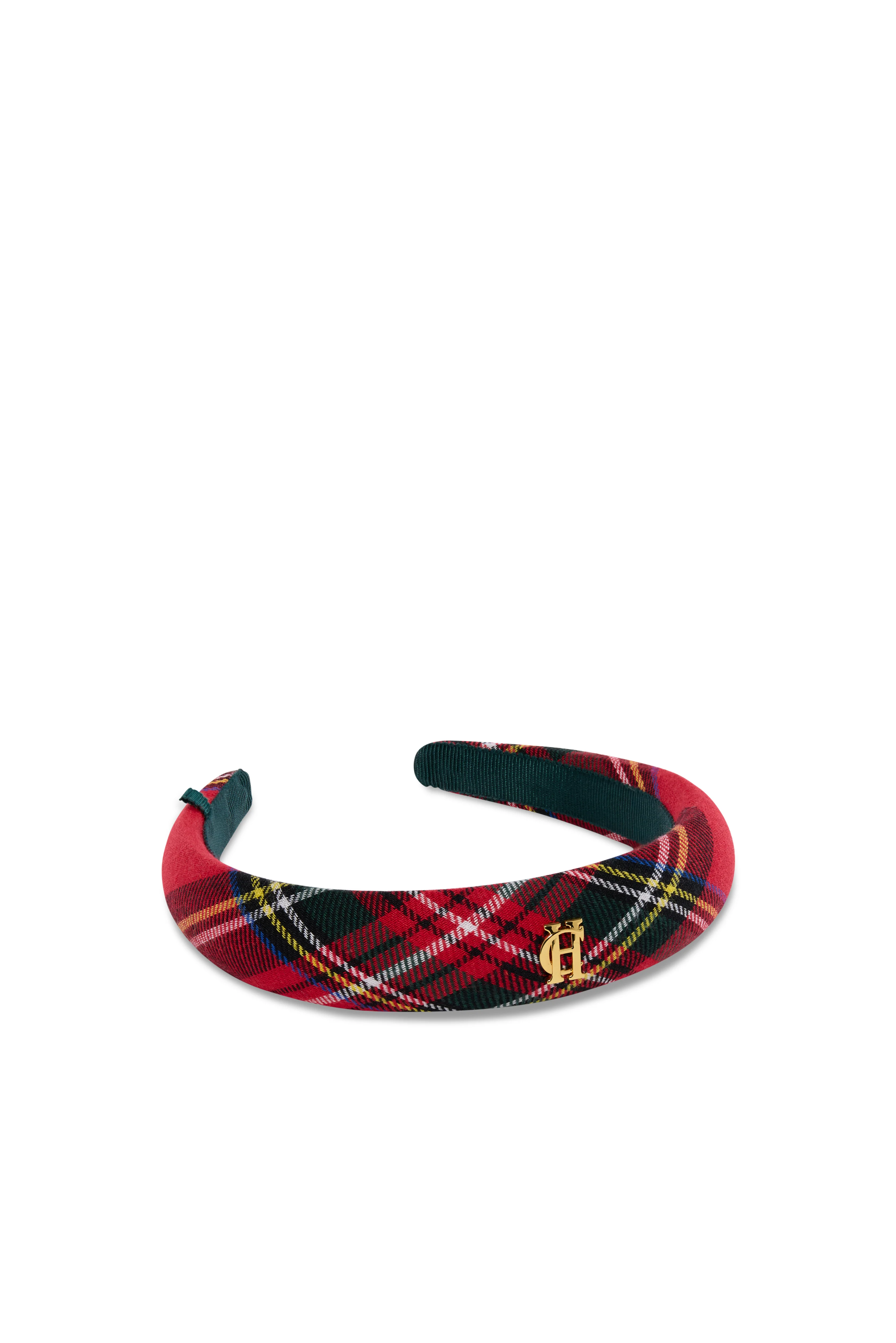 Narrow Headband (Red Tartan) - Image 3