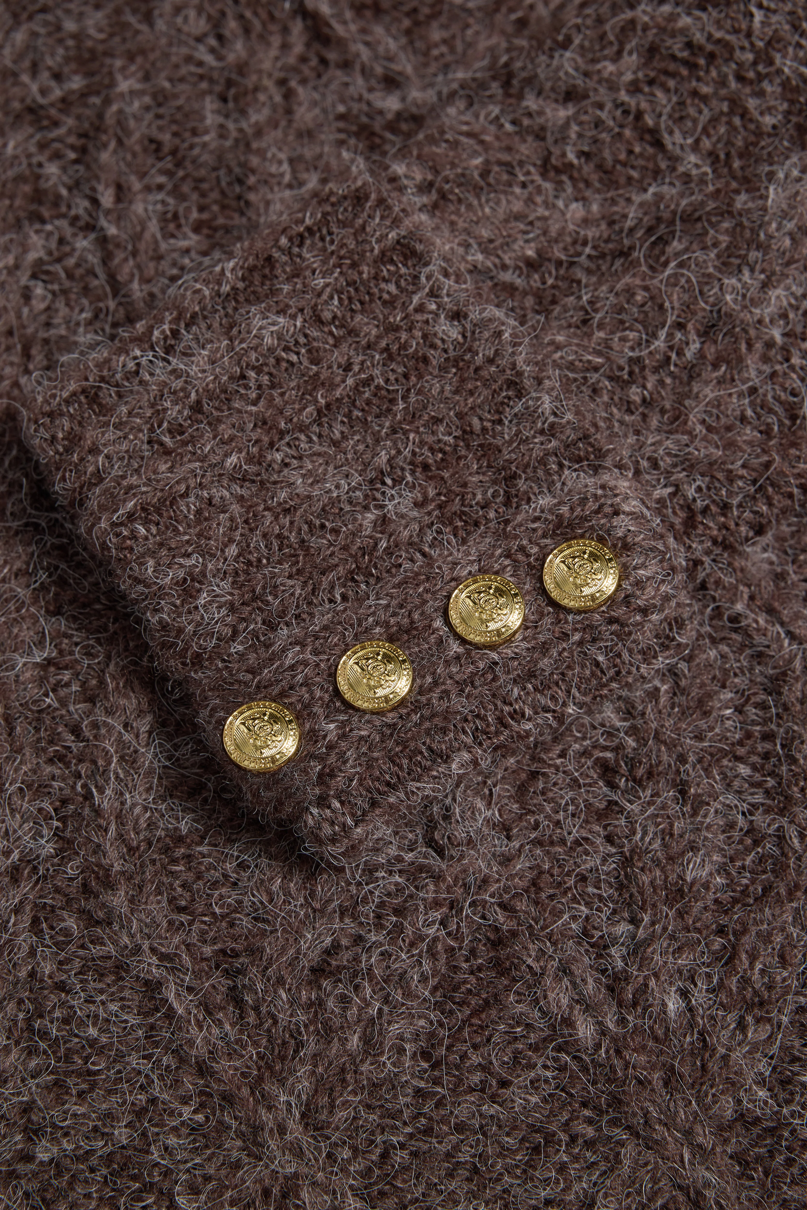 Noveli Roll Neck Knit (Chocolate) - Image 8