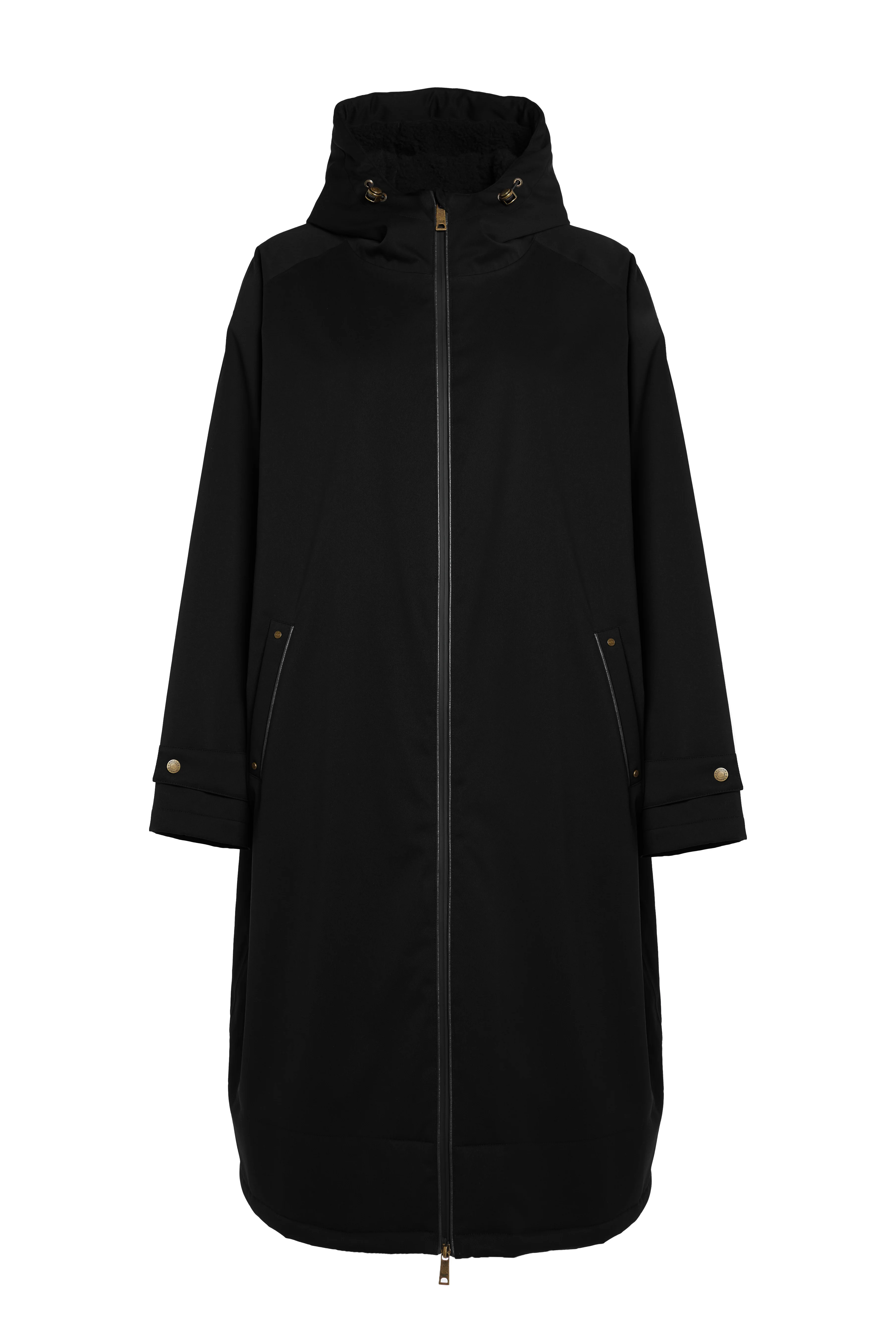 One-Size Waterproof Coat (Black) - Image 7