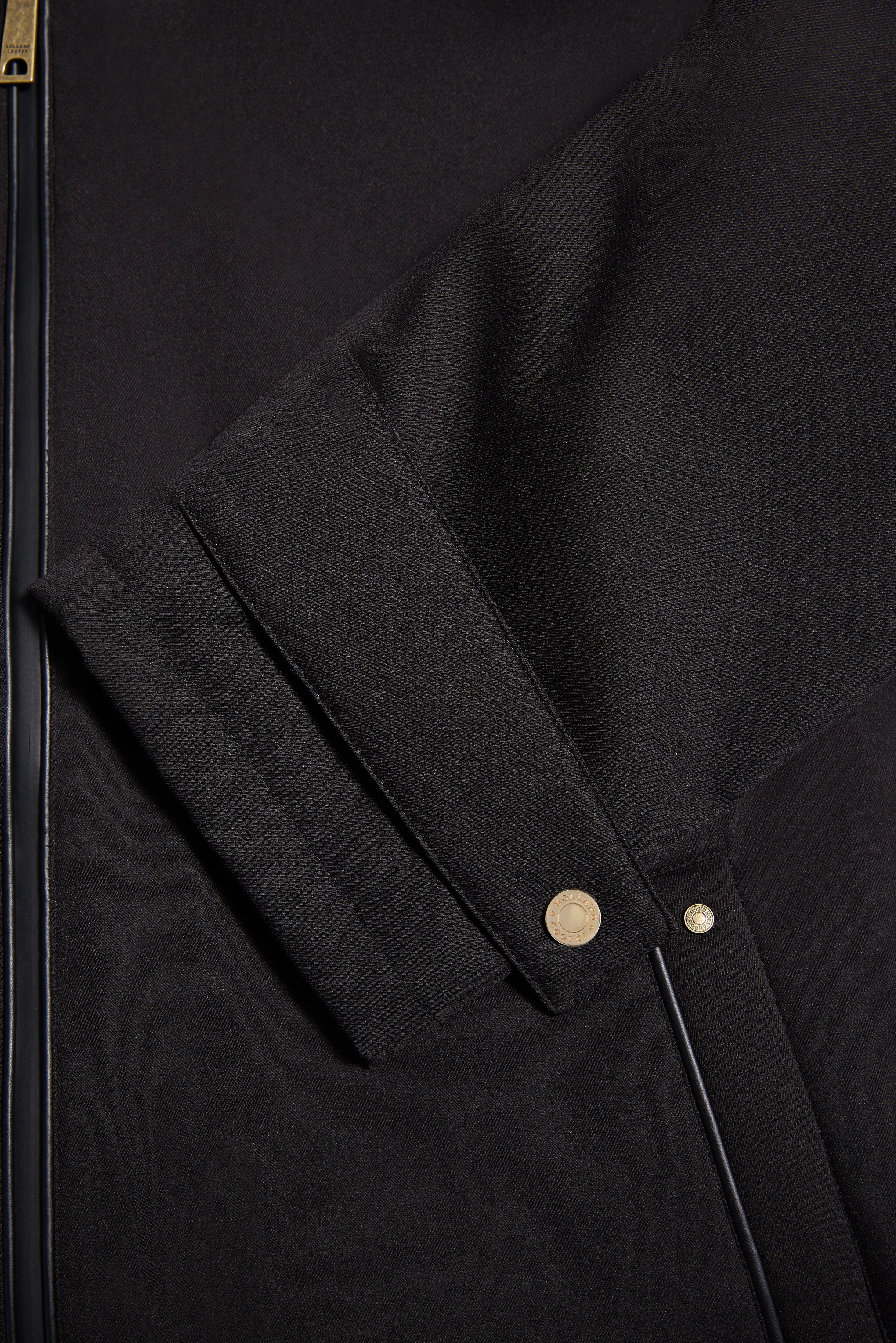 Men's One-Size Waterproof Coat (Black) - Image 9