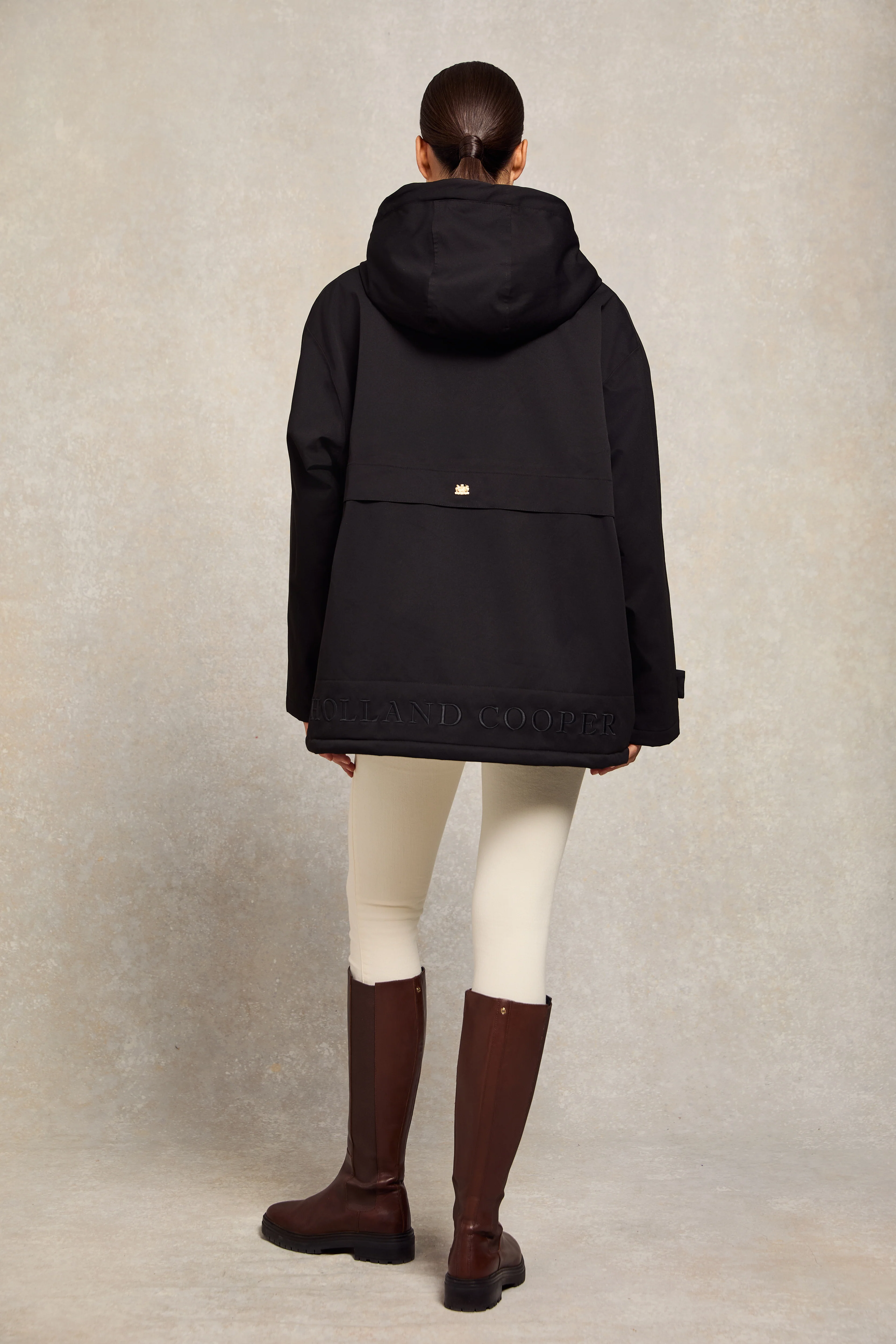 One-Size Waterproof Jacket (Black) - Image 6