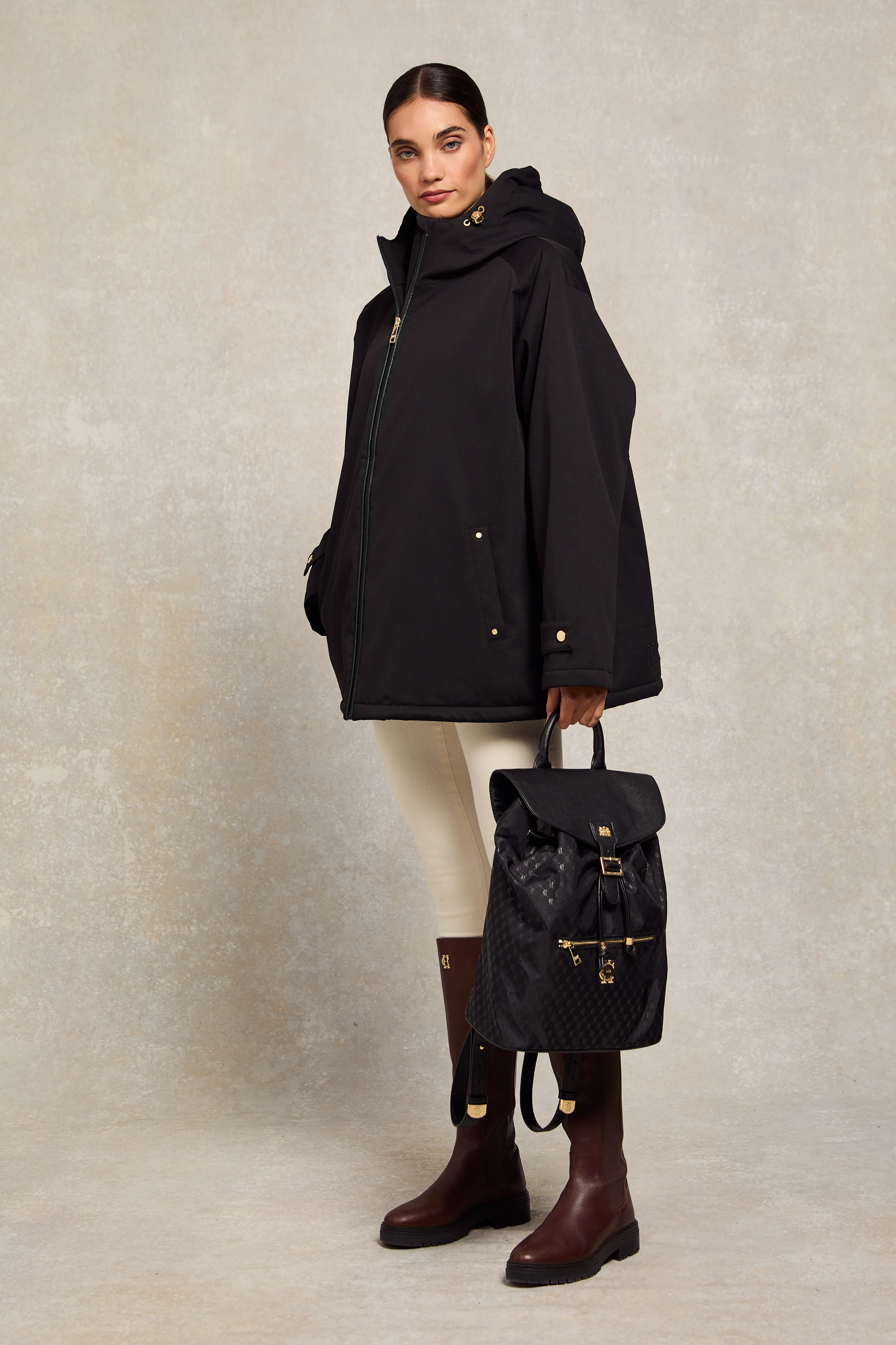 One-Size Waterproof Jacket (Black) - Image 8