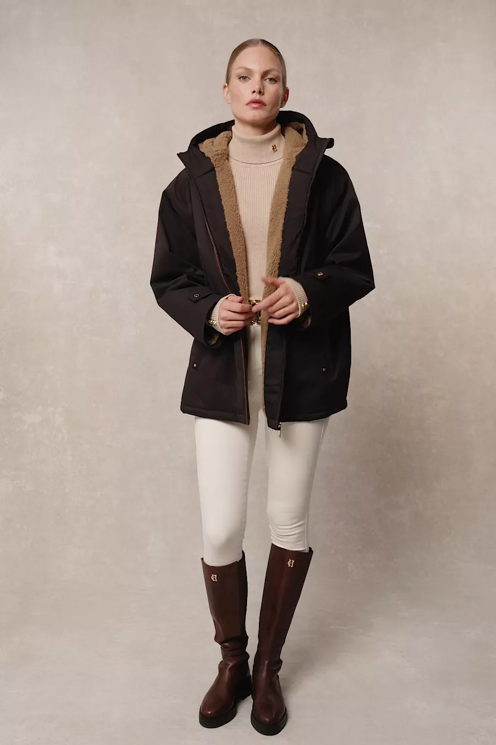 One-Size Waterproof Jacket (Chocolate) - Image 5