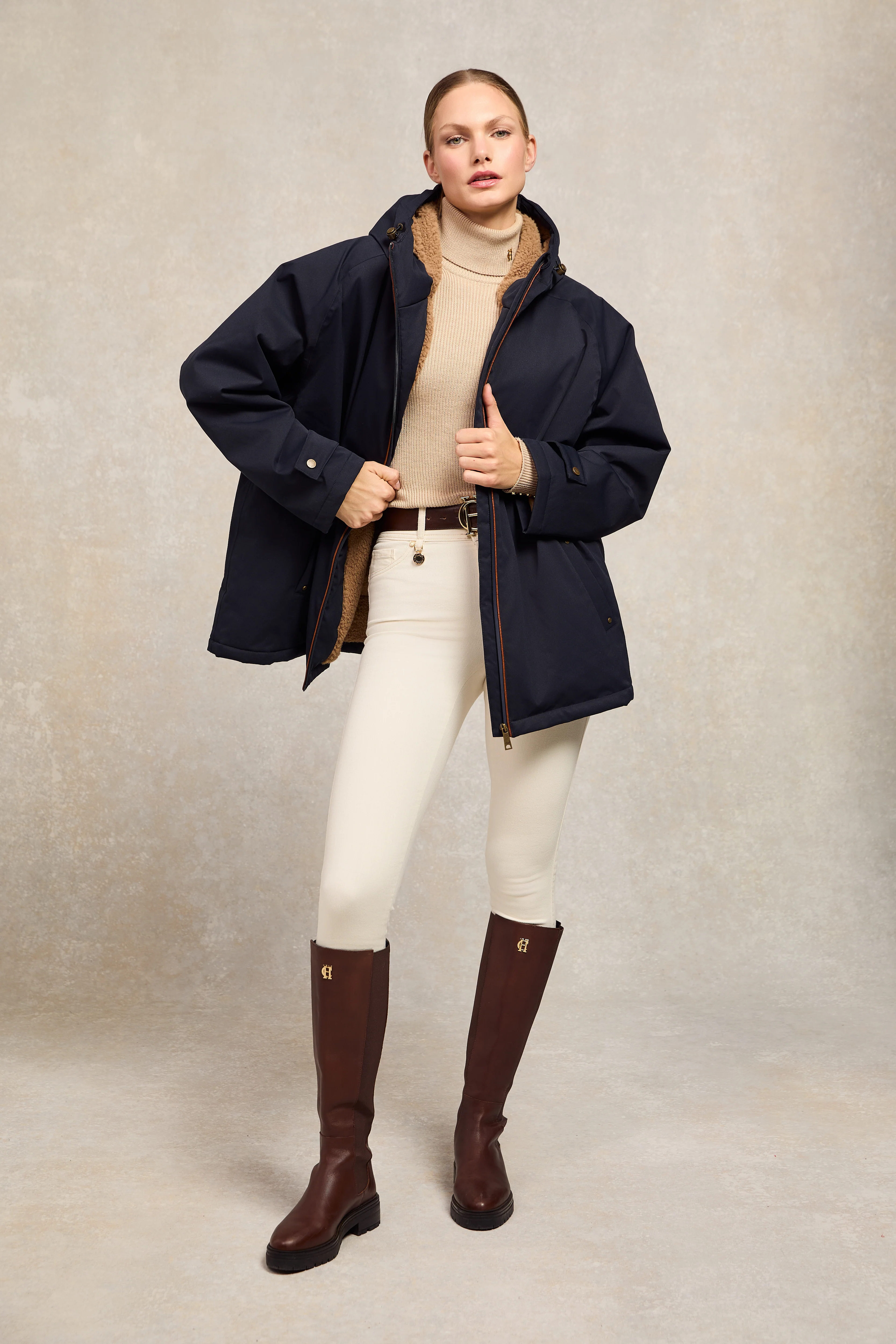 One-Size Waterproof Jacket (Ink Navy) - Image 2
