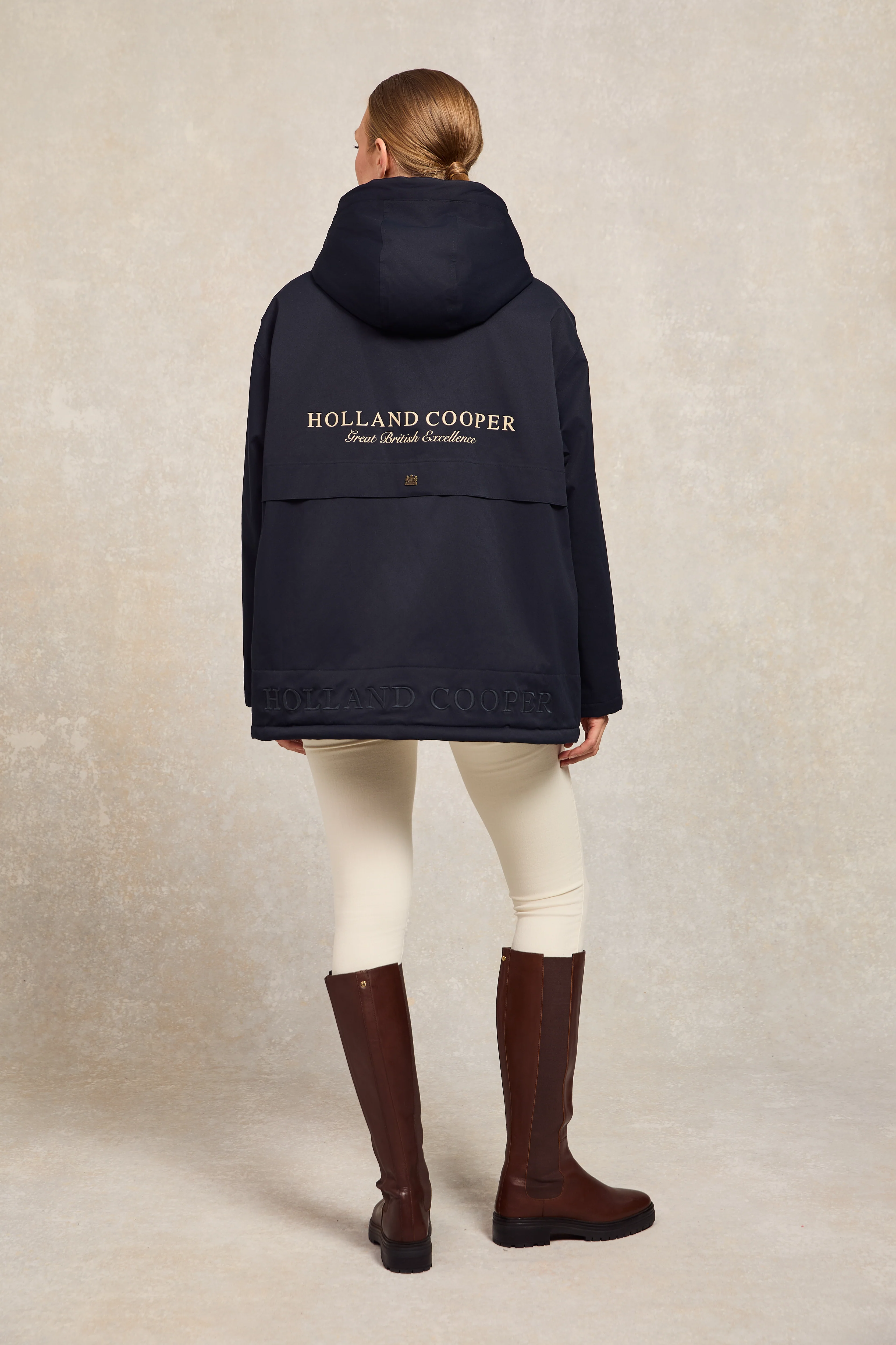 One-Size Waterproof Jacket (Ink Navy) - Image 3