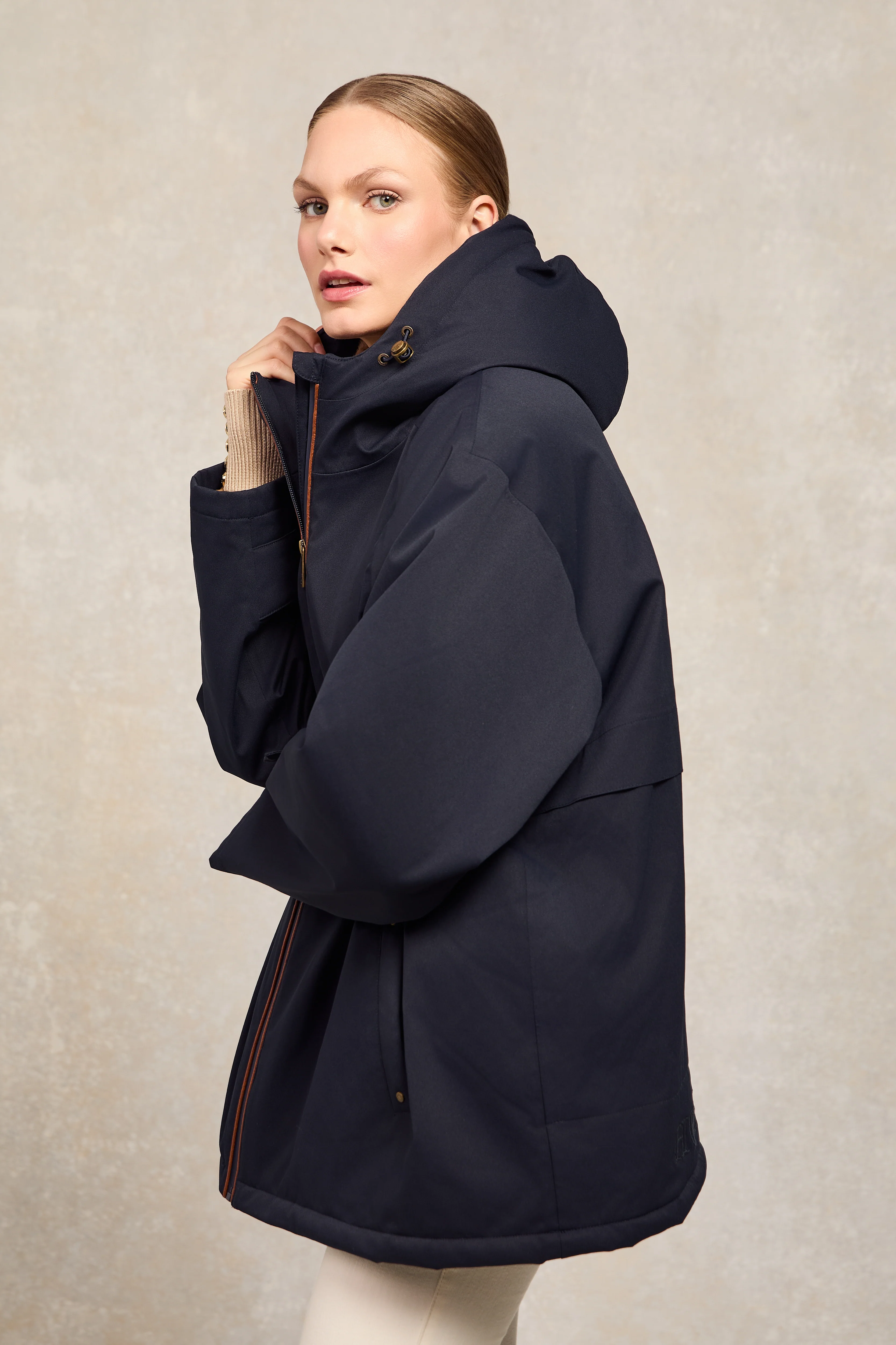 One-Size Waterproof Jacket (Ink Navy) - Image 6